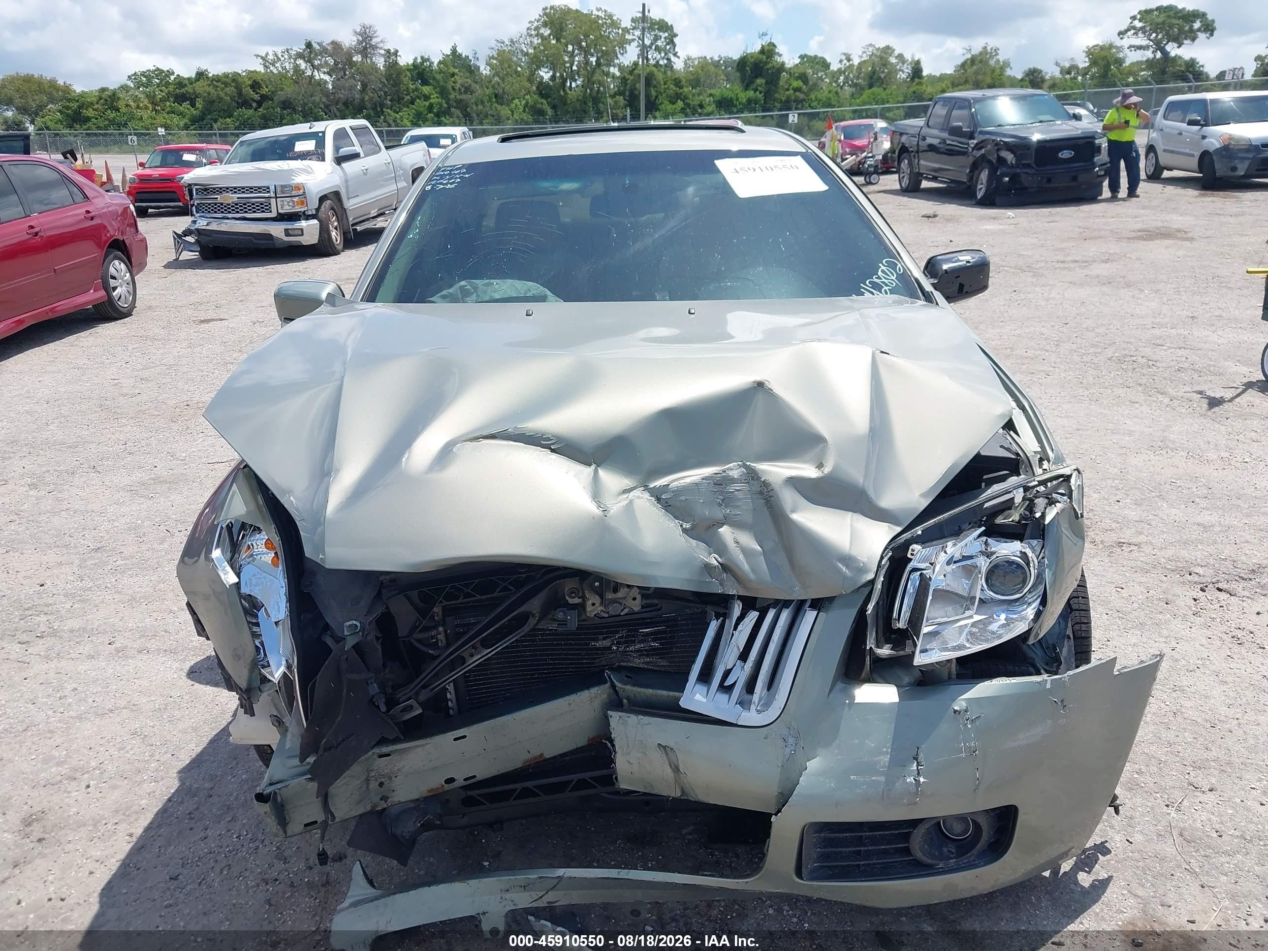 2008 Mercury Milan I4 Premier Green vin: 3MEHM08Z58R642802