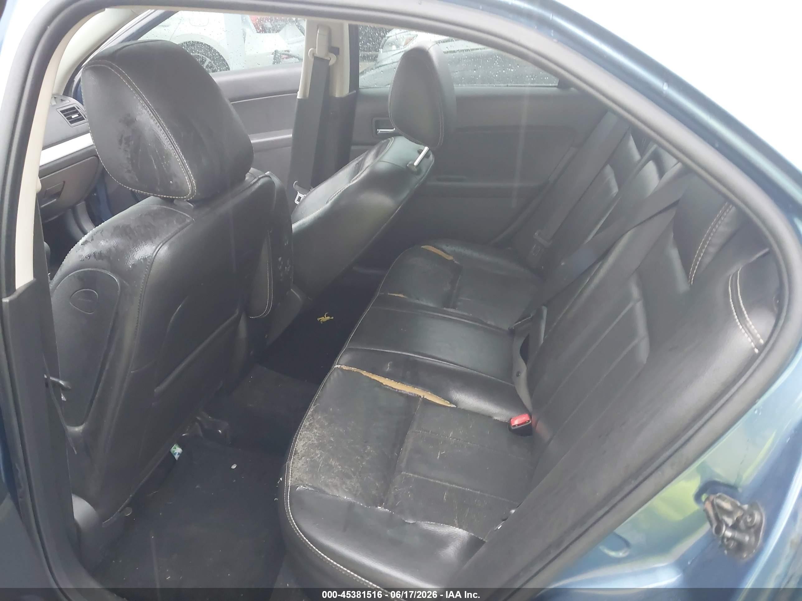 2009 Mercury Milan Premier Blue vin: 3MEHM08Z59R600776