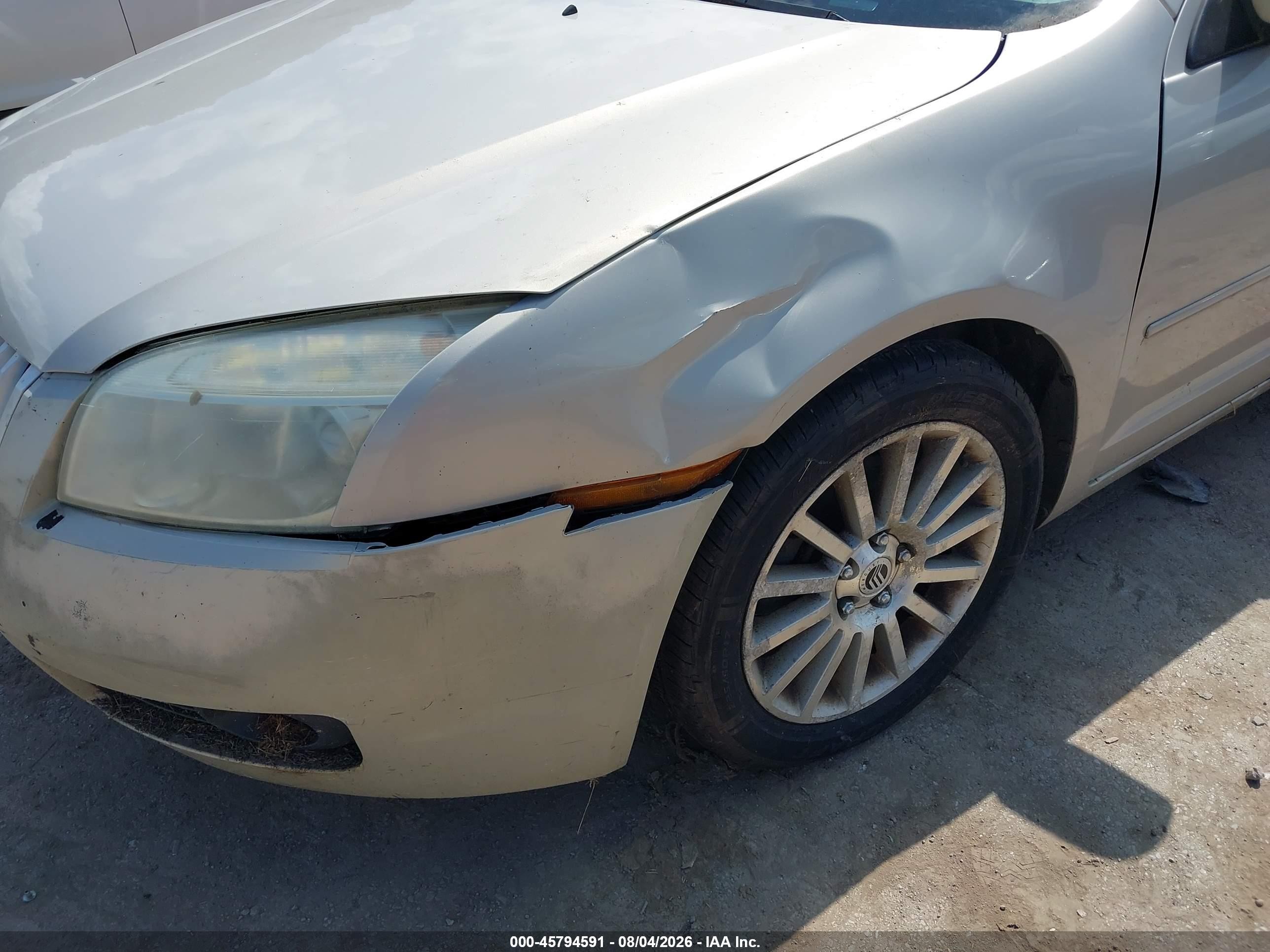 2009 Mercury Milan I4 Premier Beige vin: 3MEHM08Z59R607131