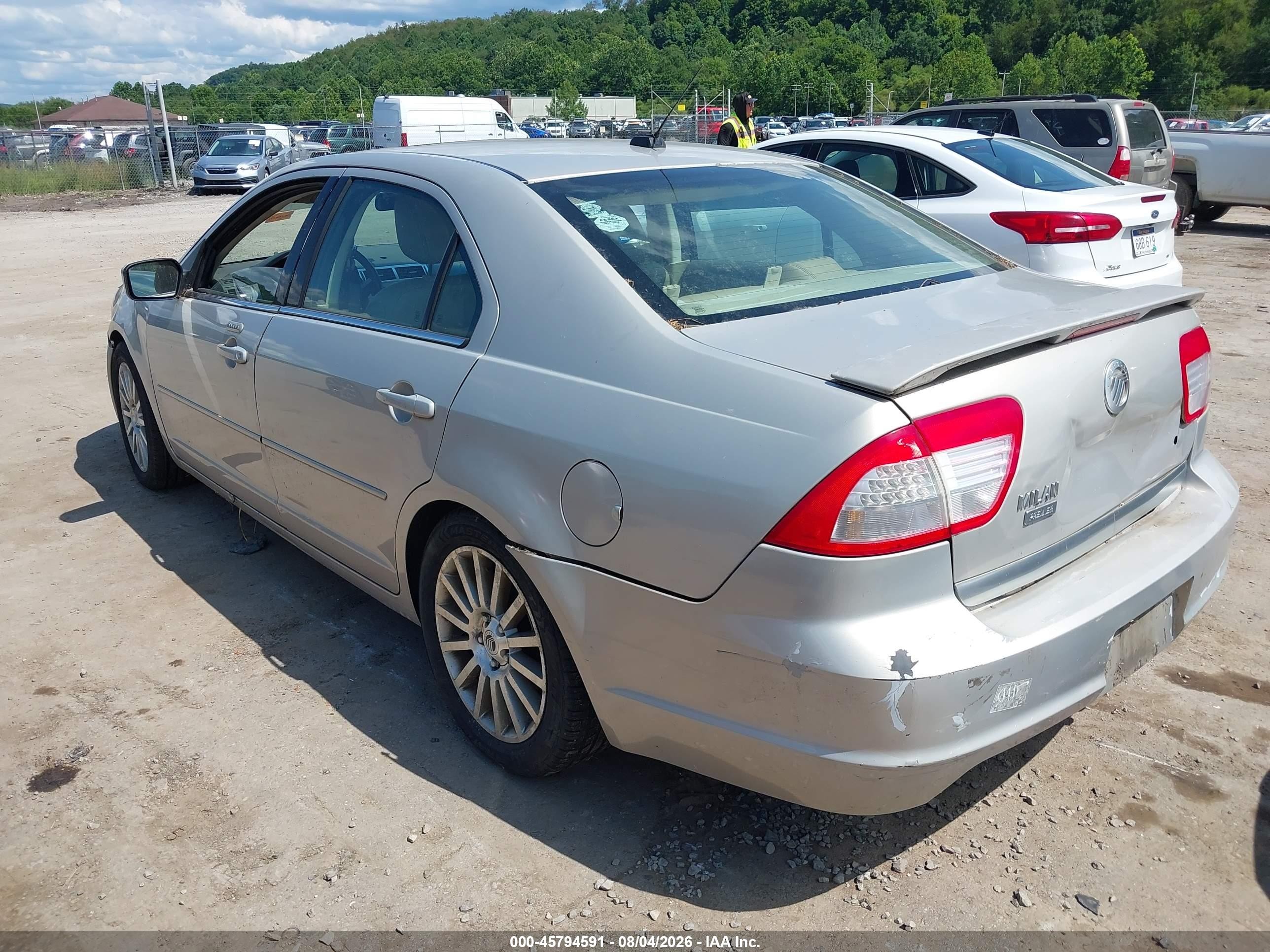 2009 Mercury Milan I4 Premier Beige vin: 3MEHM08Z59R607131