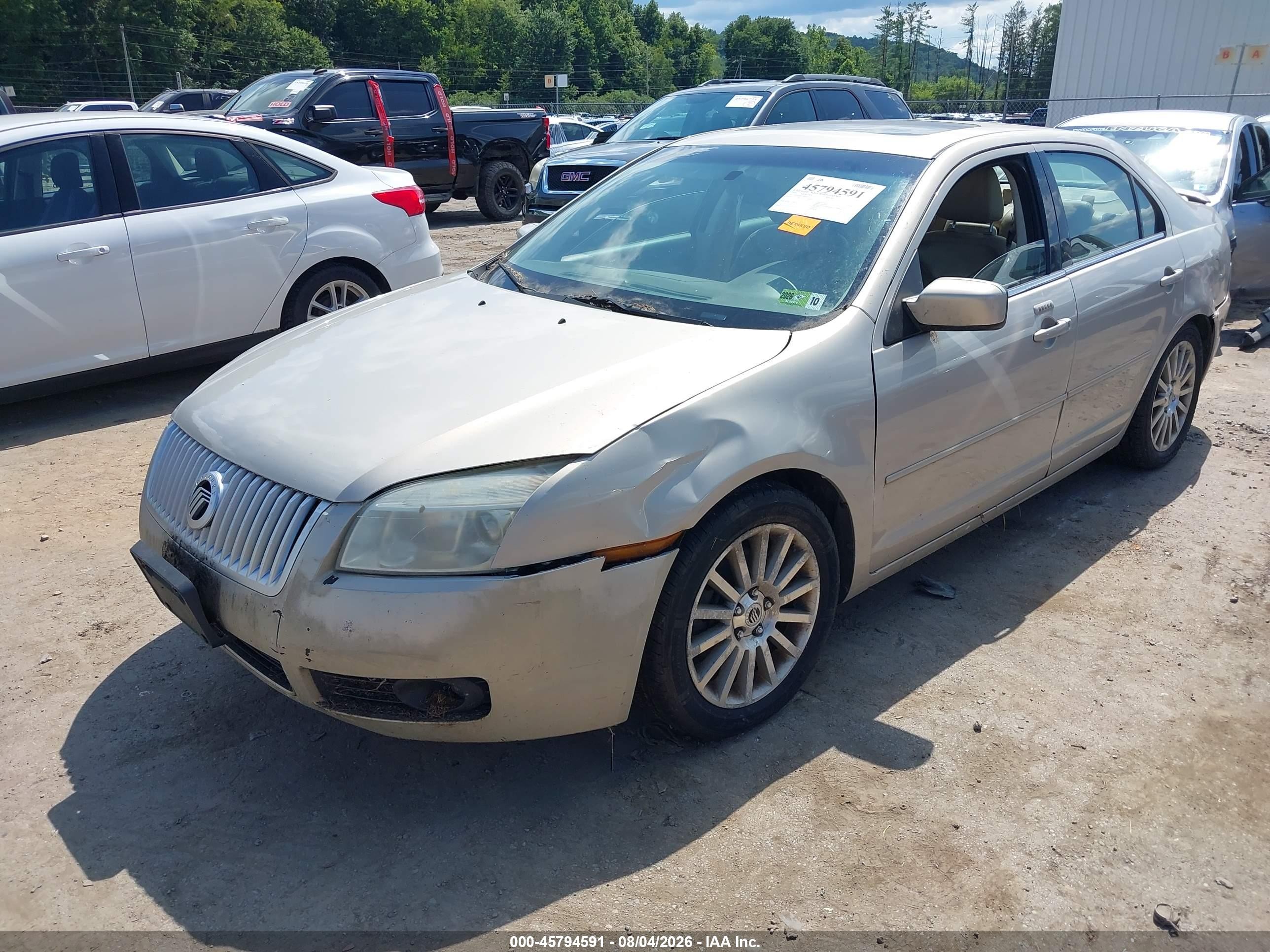 2009 Mercury Milan I4 Premier Beige vin: 3MEHM08Z59R607131