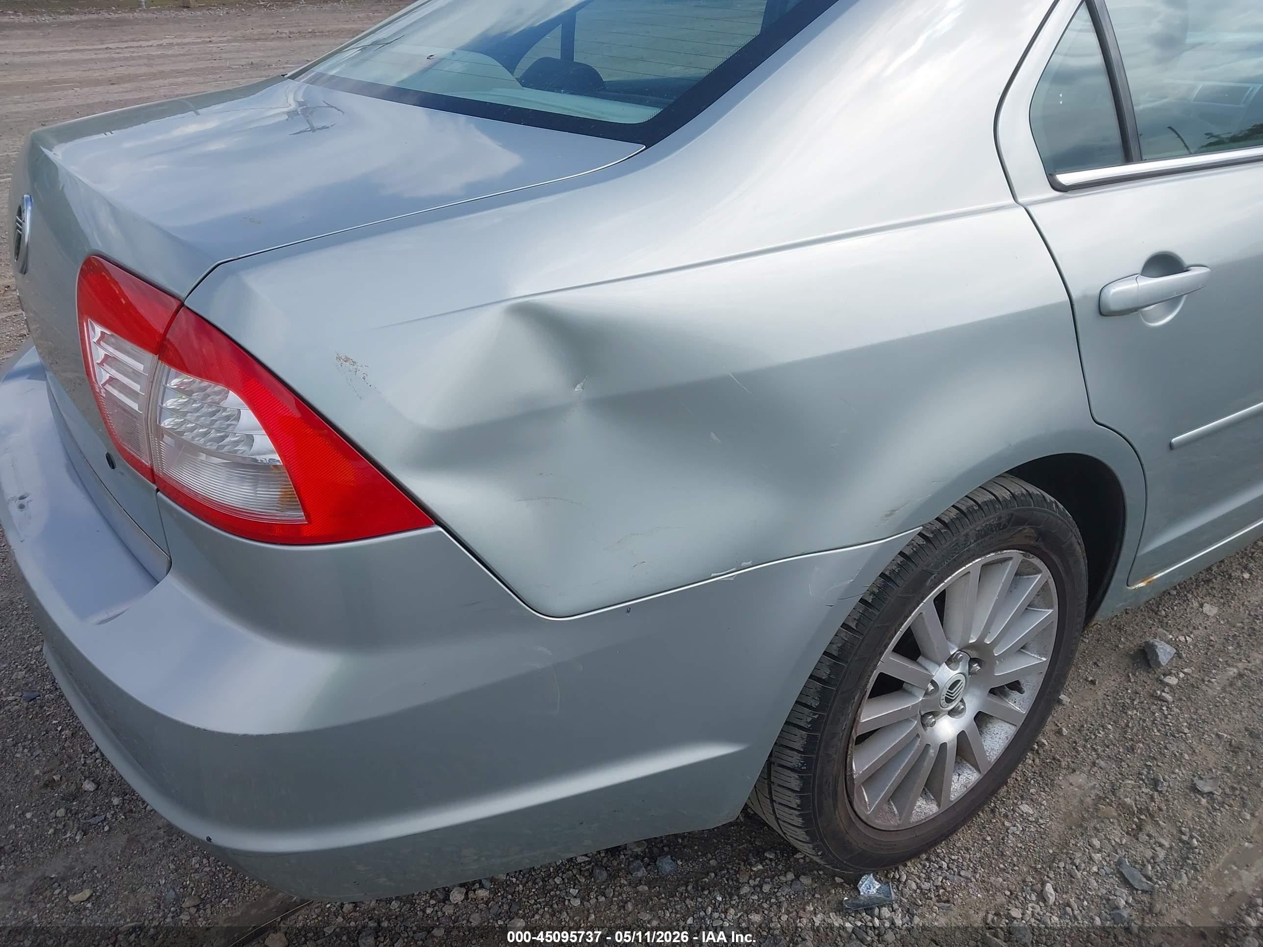2006 Mercury Milan I4 Premier Green vin: 3MEHM08Z66R606761
