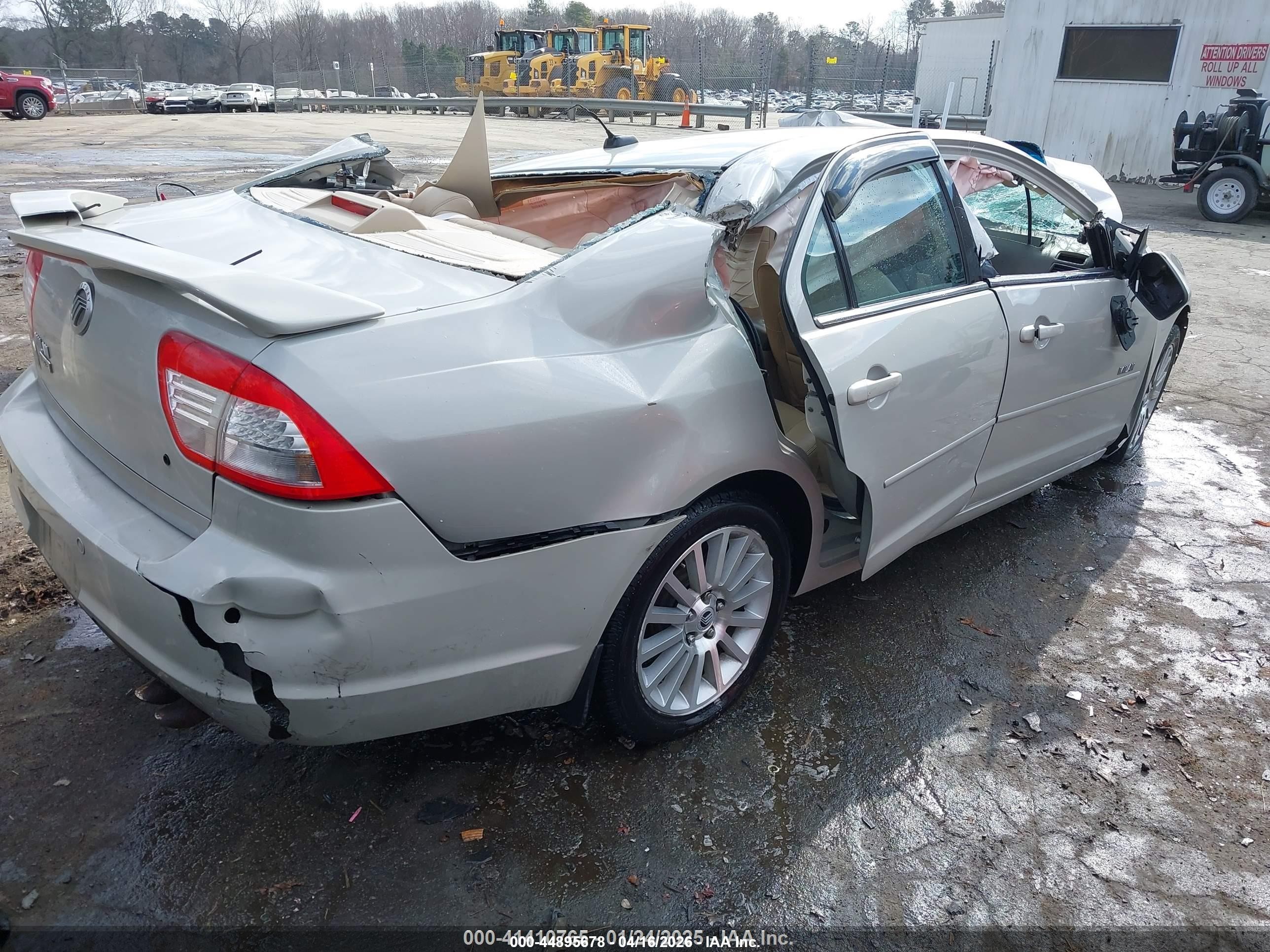 2008 Mercury Milan I4 Premier Silver vin: 3MEHM08Z78R612815