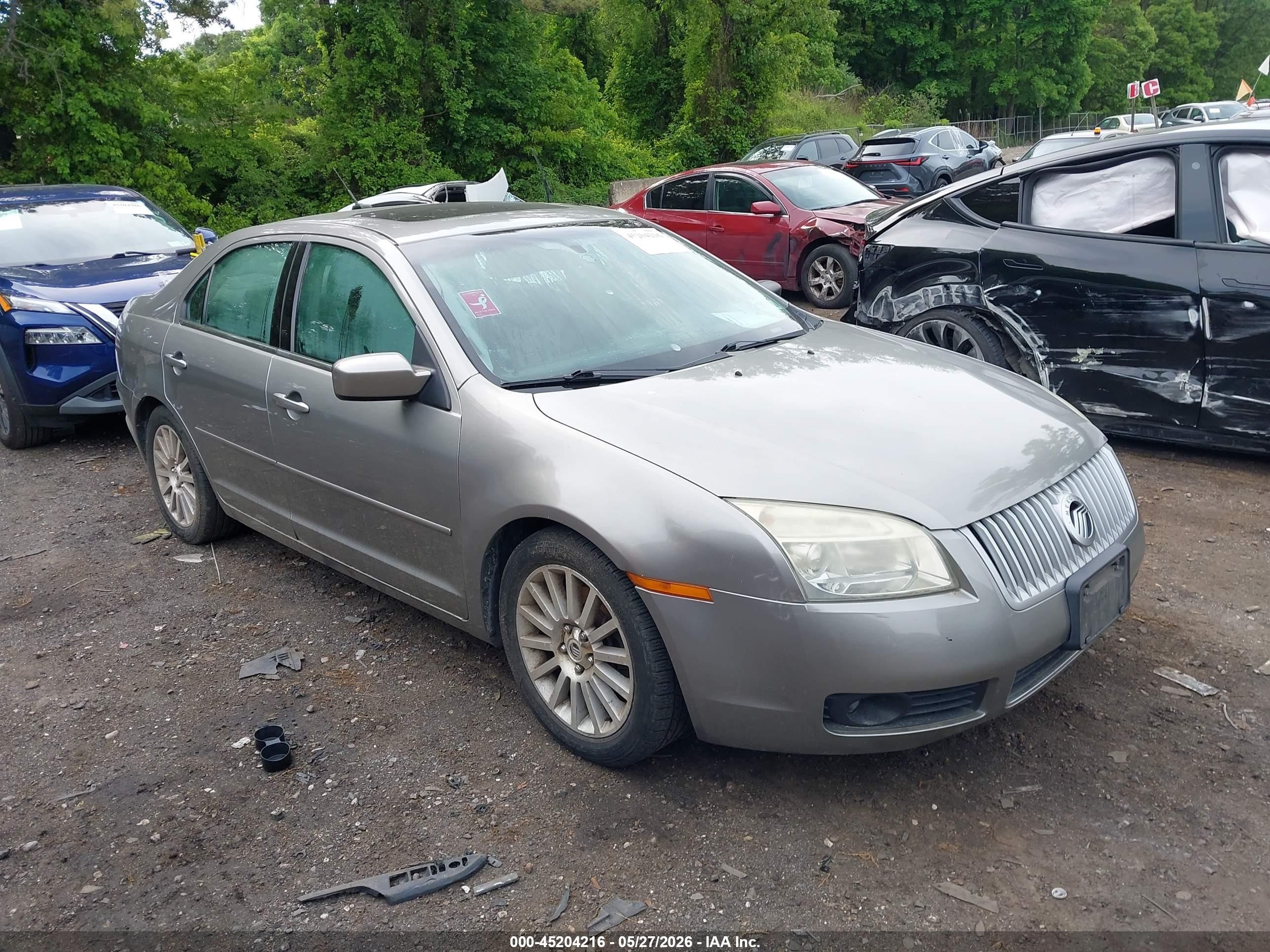 2009 Mercury Milan I4 Premier Silver vin: 3MEHM08Z79R617563