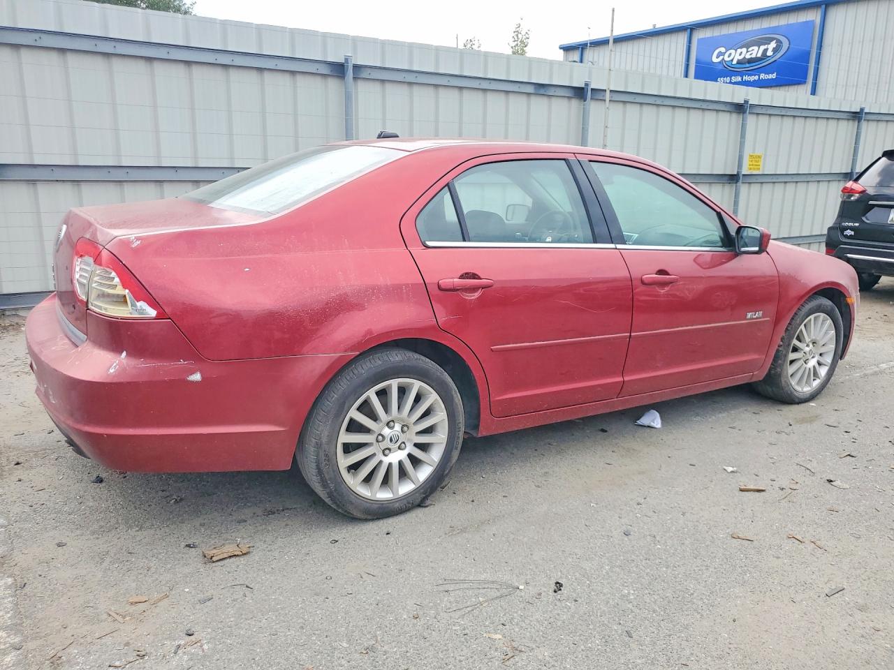 2007 Mercury Milan Premier Red vin: 3MEHM08Z87R652366