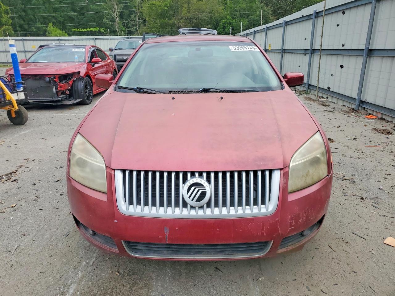 2007 Mercury Milan Premier Red vin: 3MEHM08Z87R652366