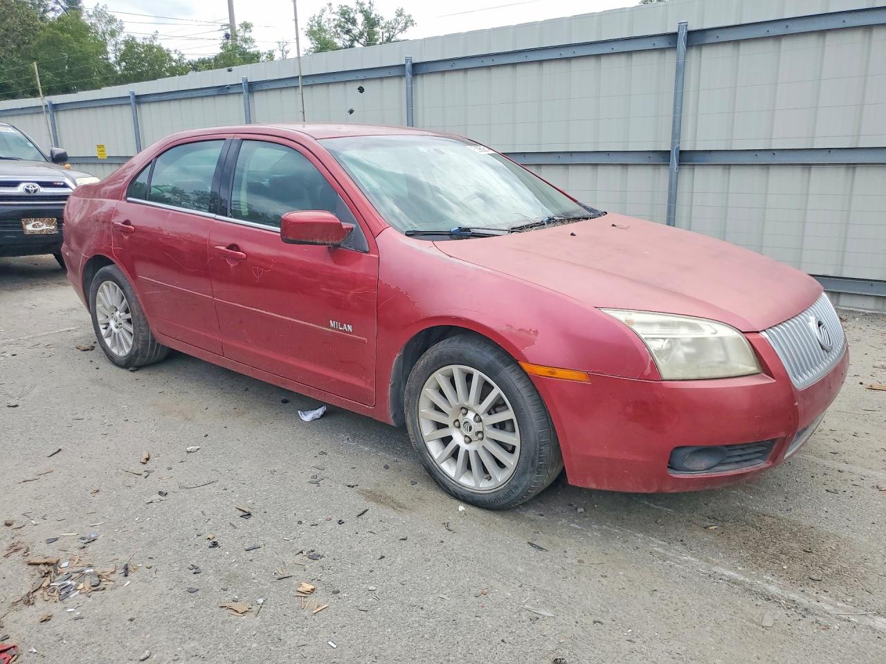 2007 Mercury Milan Premier Red vin: 3MEHM08Z87R652366
