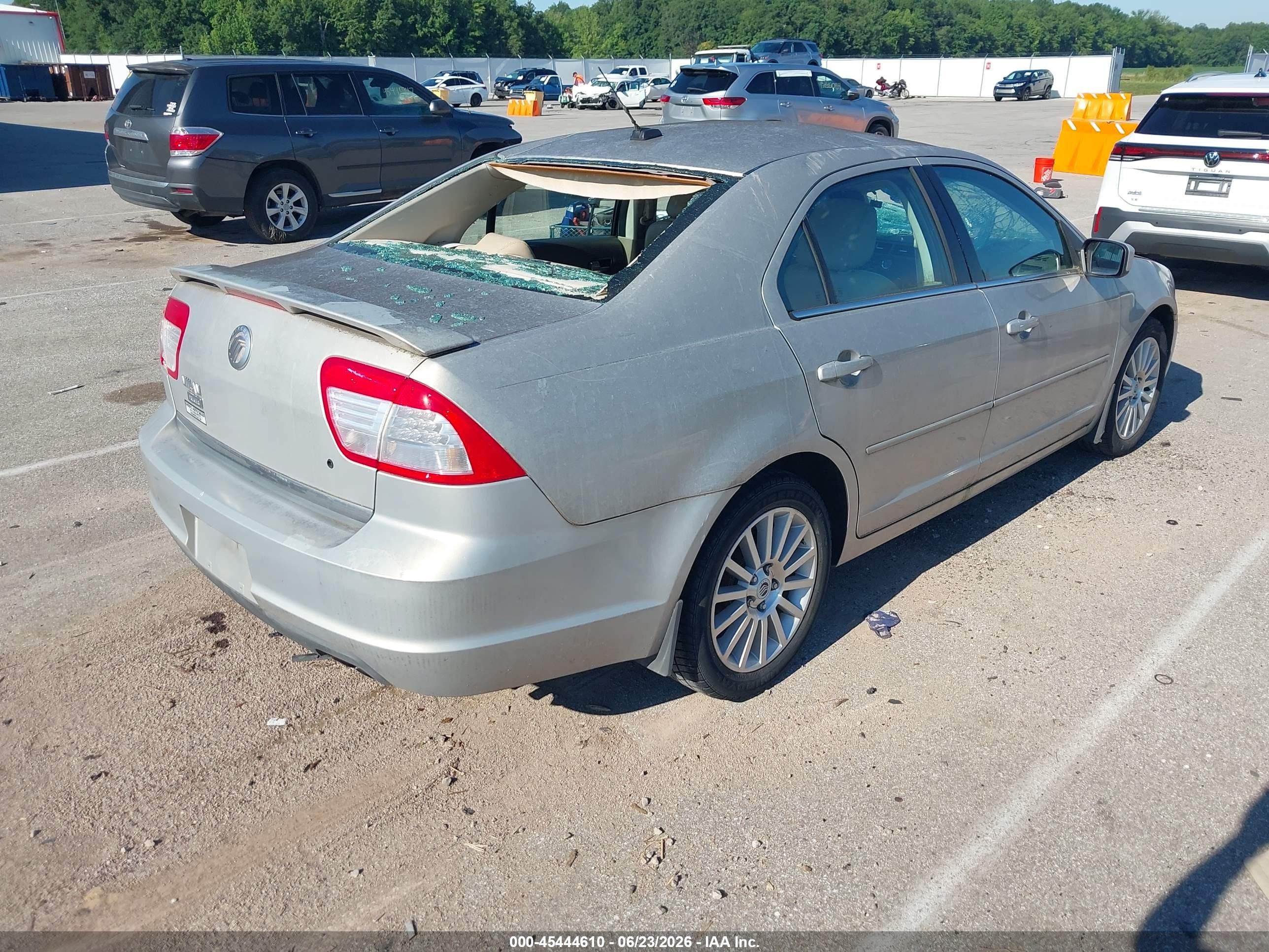 2009 Mercury Milan I4 Premier Желто-коричневый vin: 3MEHM08Z99R601297