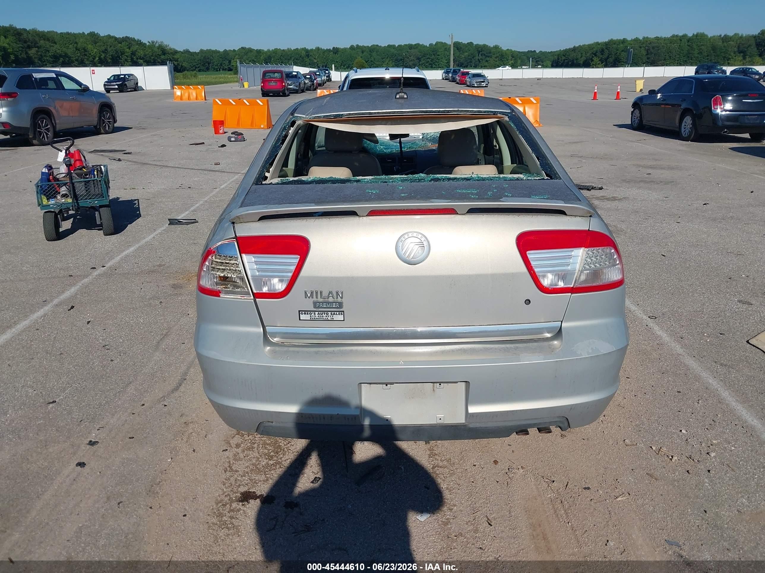 2009 Mercury Milan I4 Premier Желто-коричневый vin: 3MEHM08Z99R601297