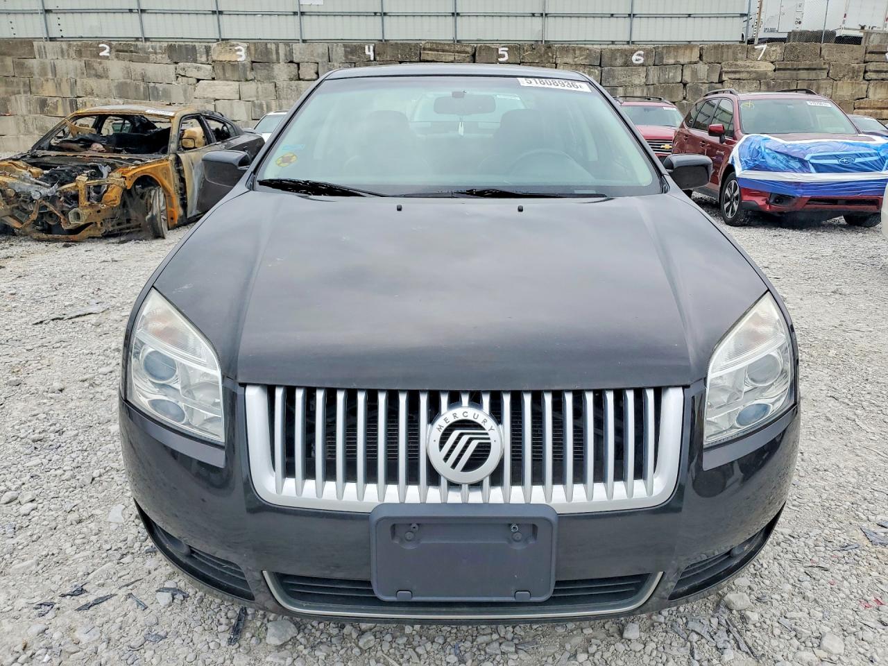 2009 Mercury Milan Premier Black vin: 3MEHM08Z99R623056