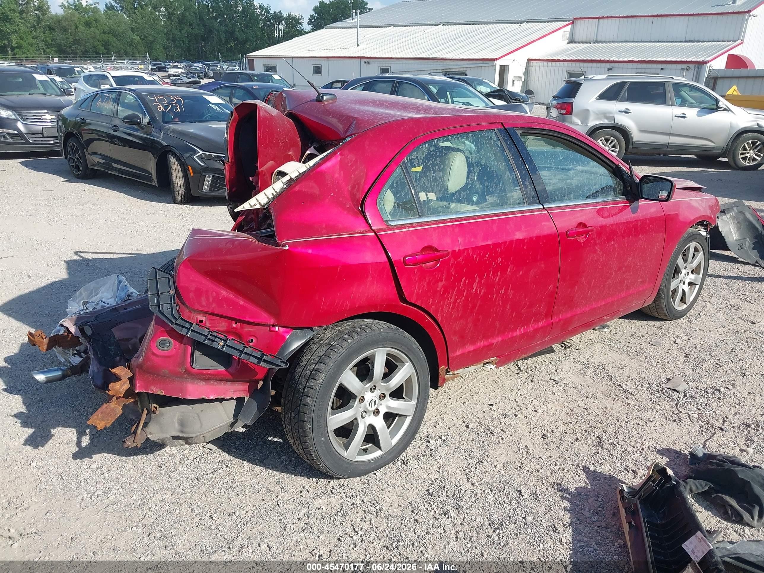 2010 Mercury Milan Premier Red vin: 3MEHM0CG1AR638953