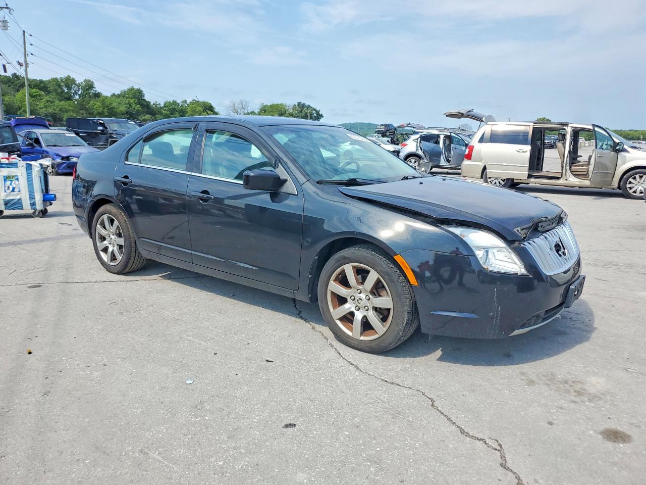 2010 Mercury Milan Premier Black vin: 3MEHM0CG7AR649231