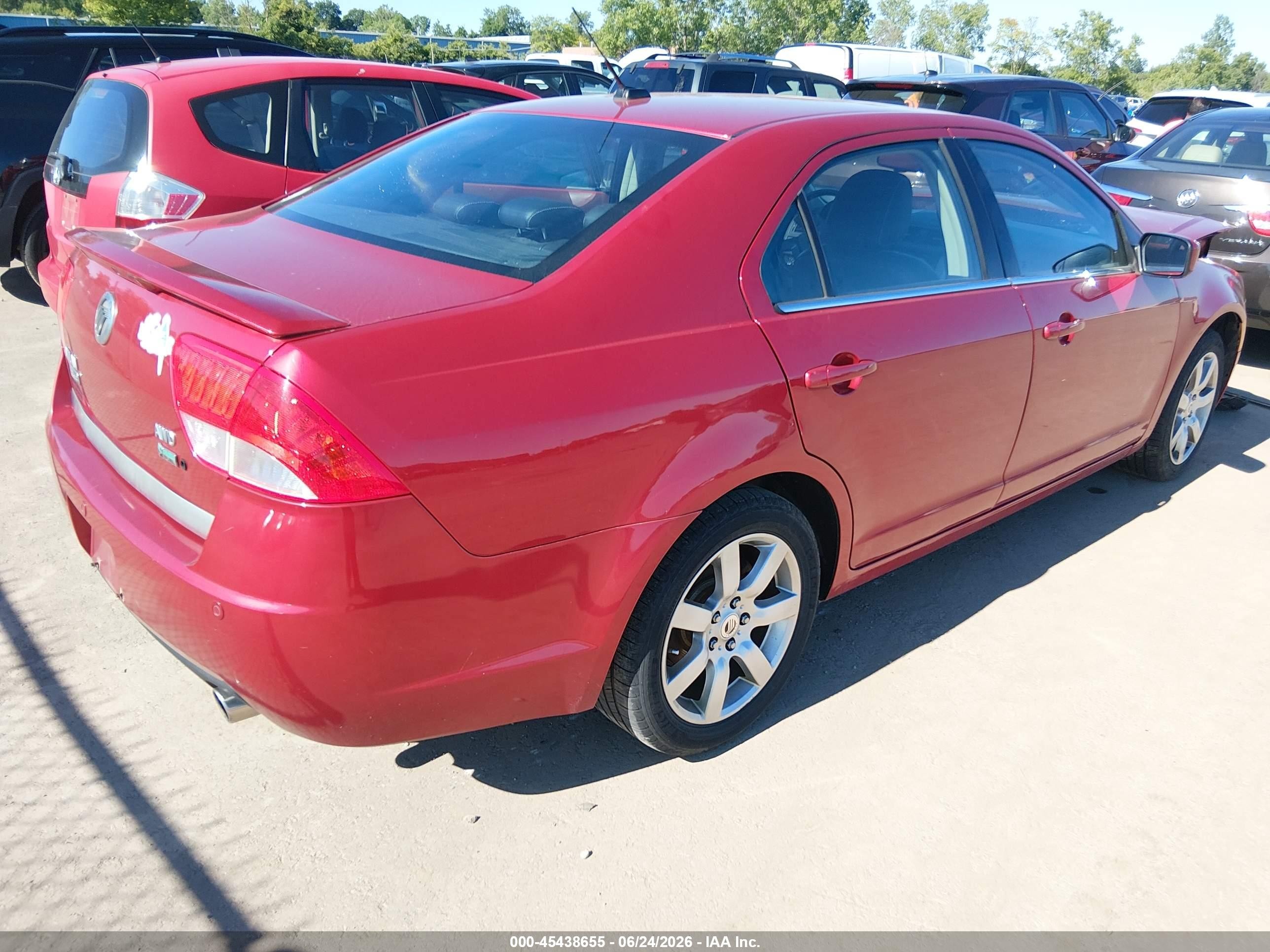 2010 Mercury Milan Premier Red vin: 3MEHM0CG8AR664532