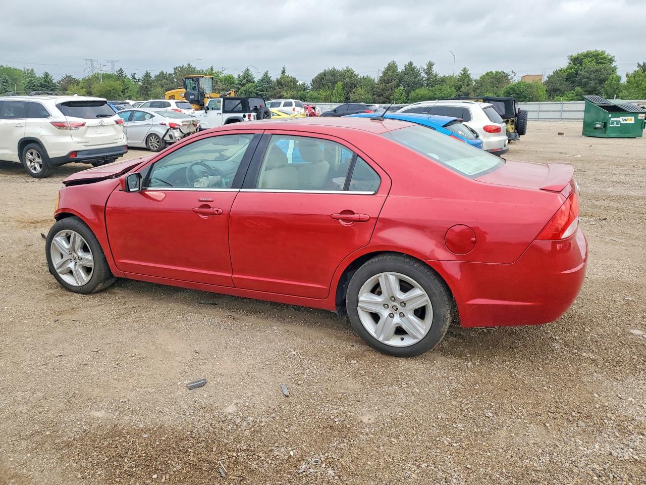 2010 Mercury Milan Red vin: 3MEHM0HA1AR656440