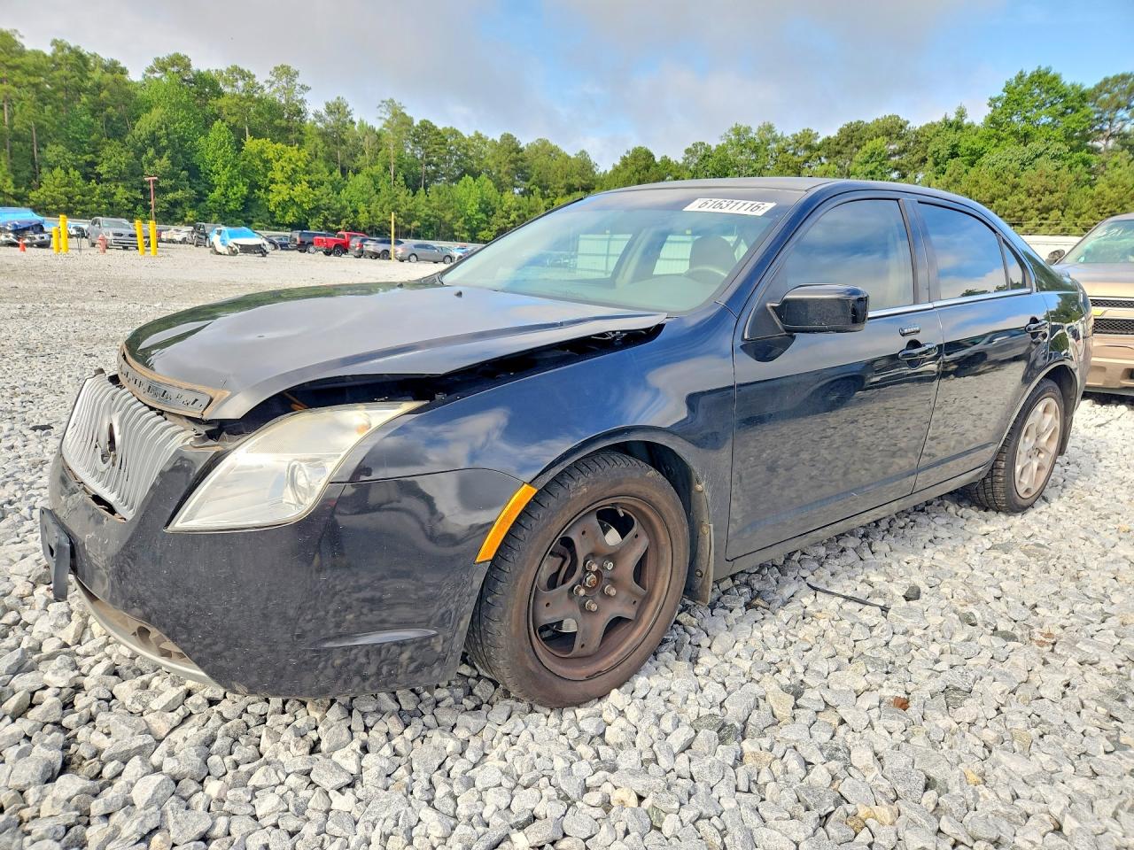 2010 Mercury Milan Black vin: 3MEHM0HA2AR625004