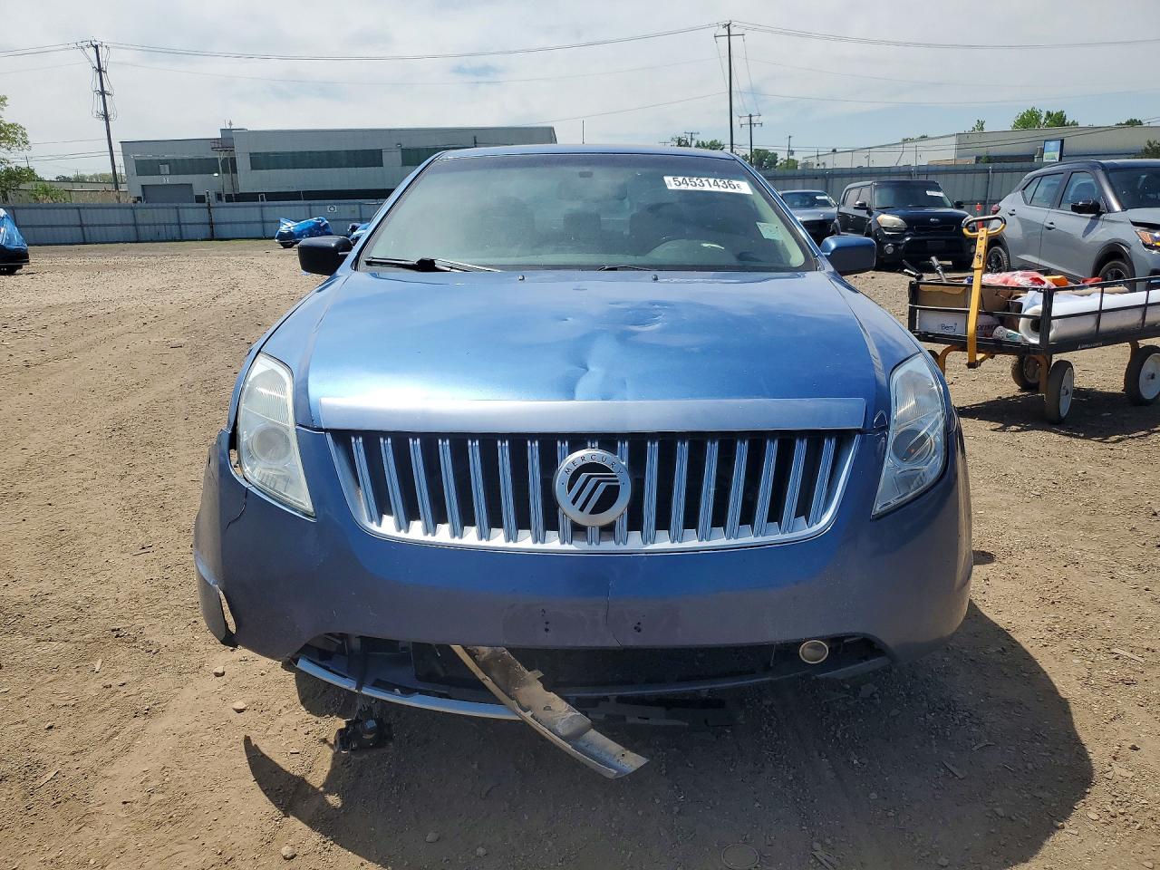 2010 Mercury Milan Blue vin: 3MEHM0HA2AR637671