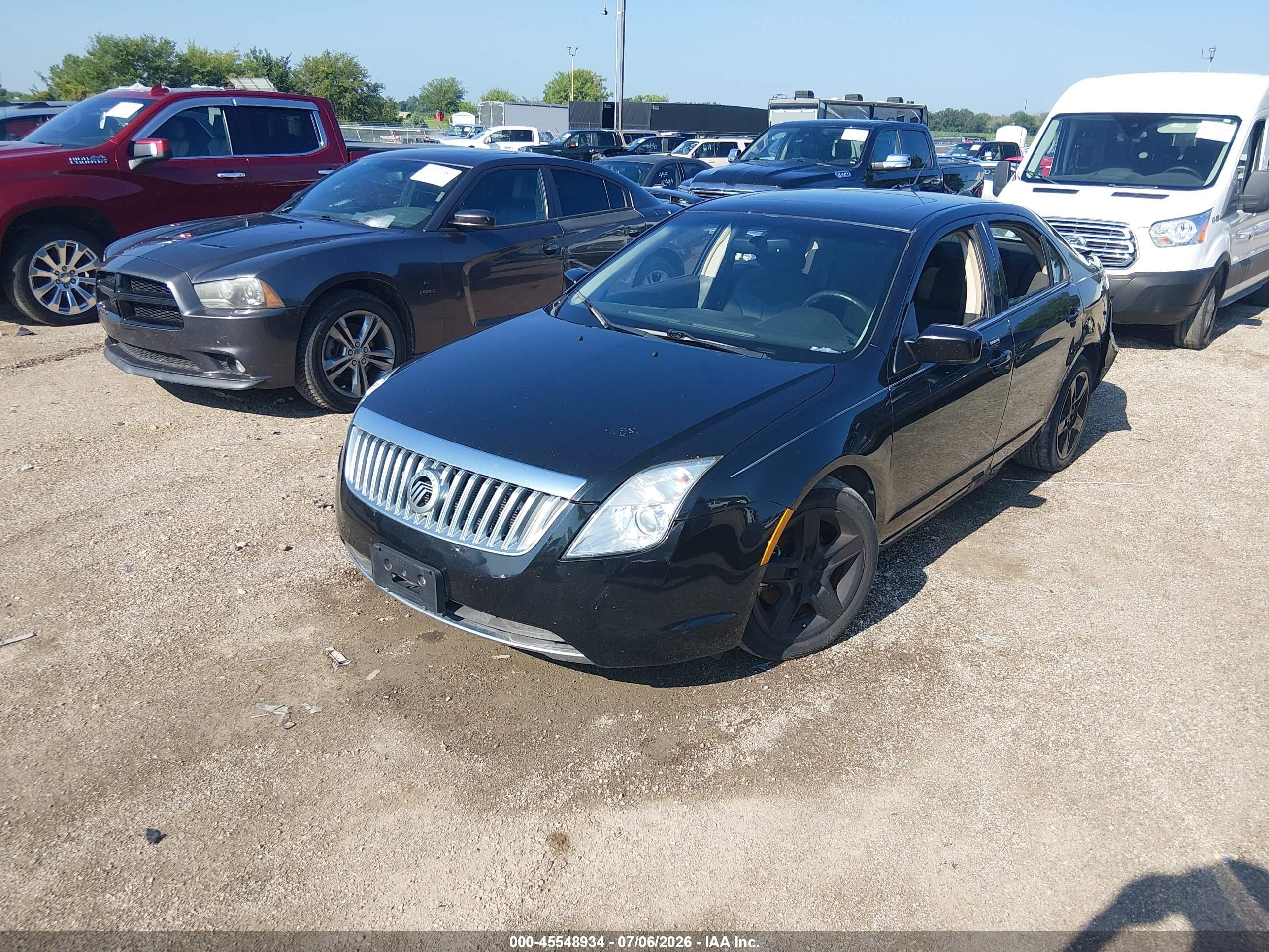2010 Mercury Milan   Black vin: 3MEHM0HA5AR665366