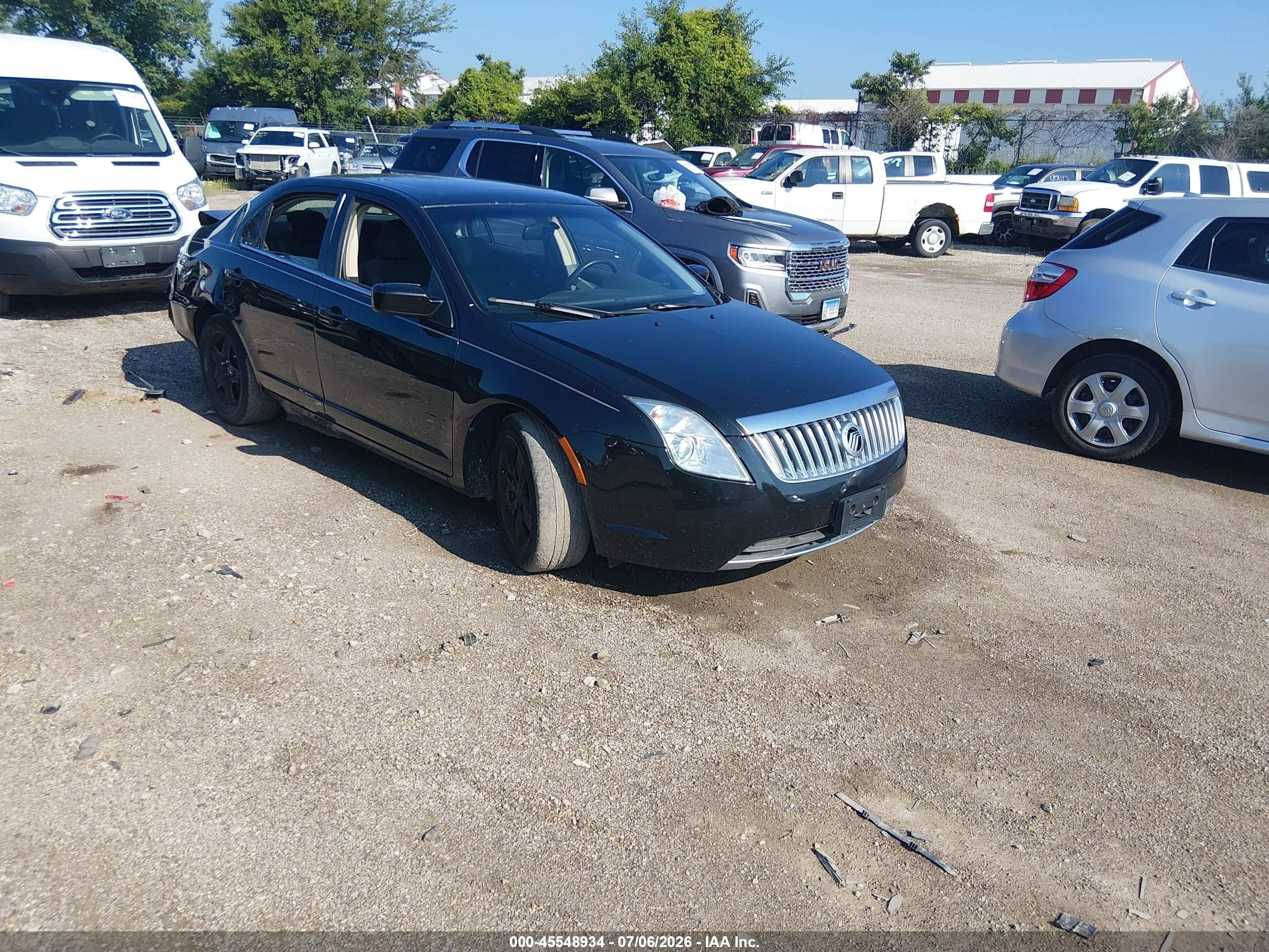 2010 Mercury Milan   Black vin: 3MEHM0HA5AR665366