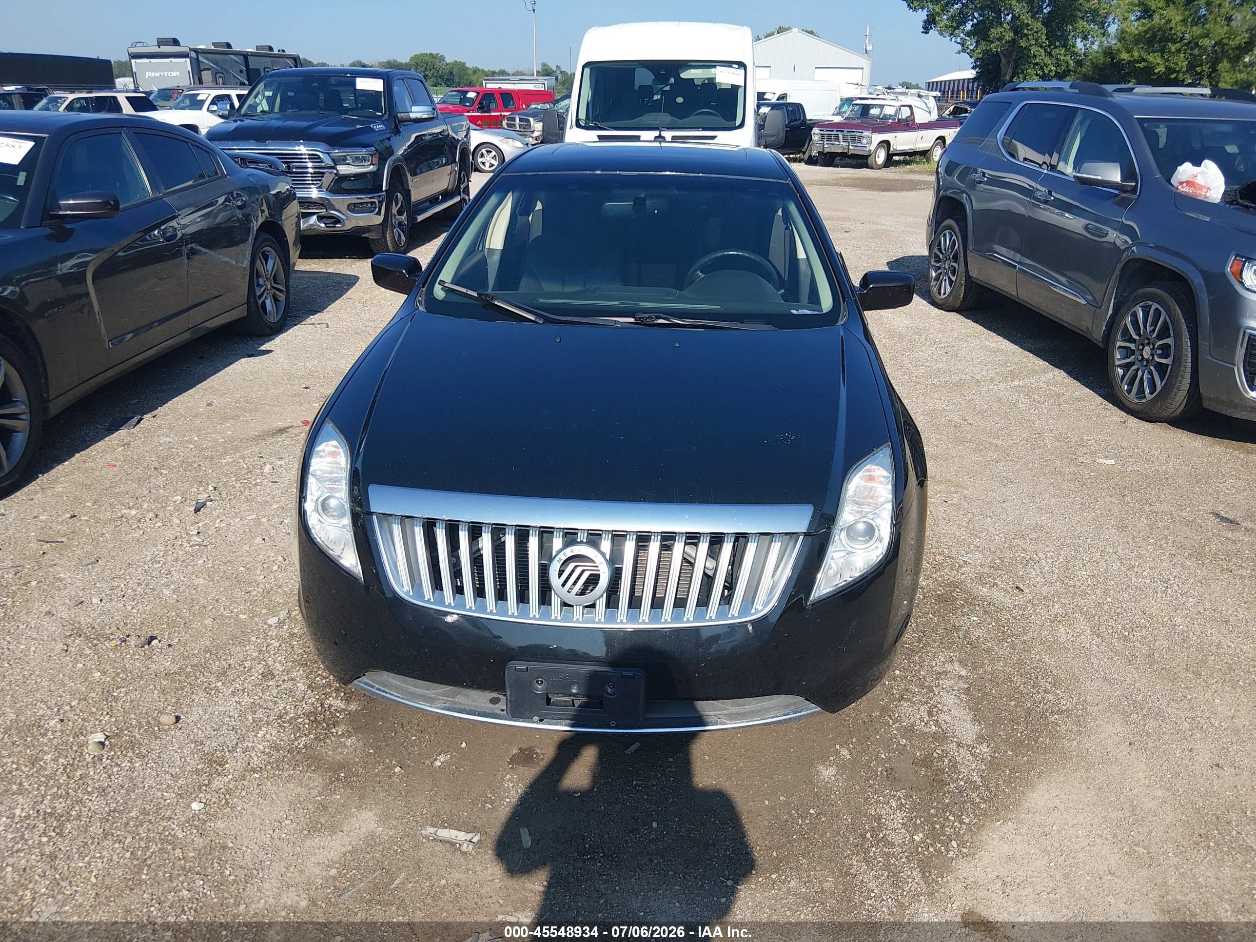 2010 Mercury Milan   Black vin: 3MEHM0HA5AR665366