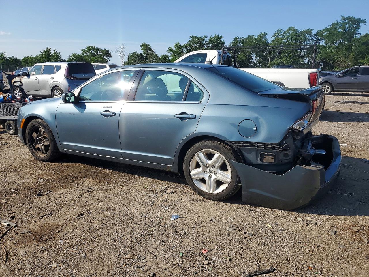 2011 Mercury Milan Синий vin: 3MEHM0HA6BR600382