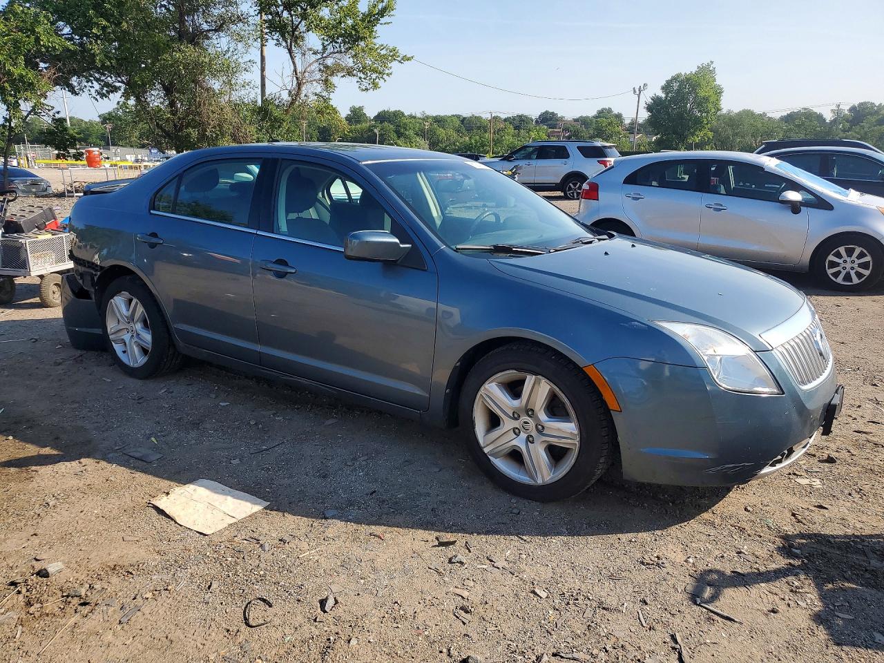 2011 Mercury Milan Синий vin: 3MEHM0HA6BR600382