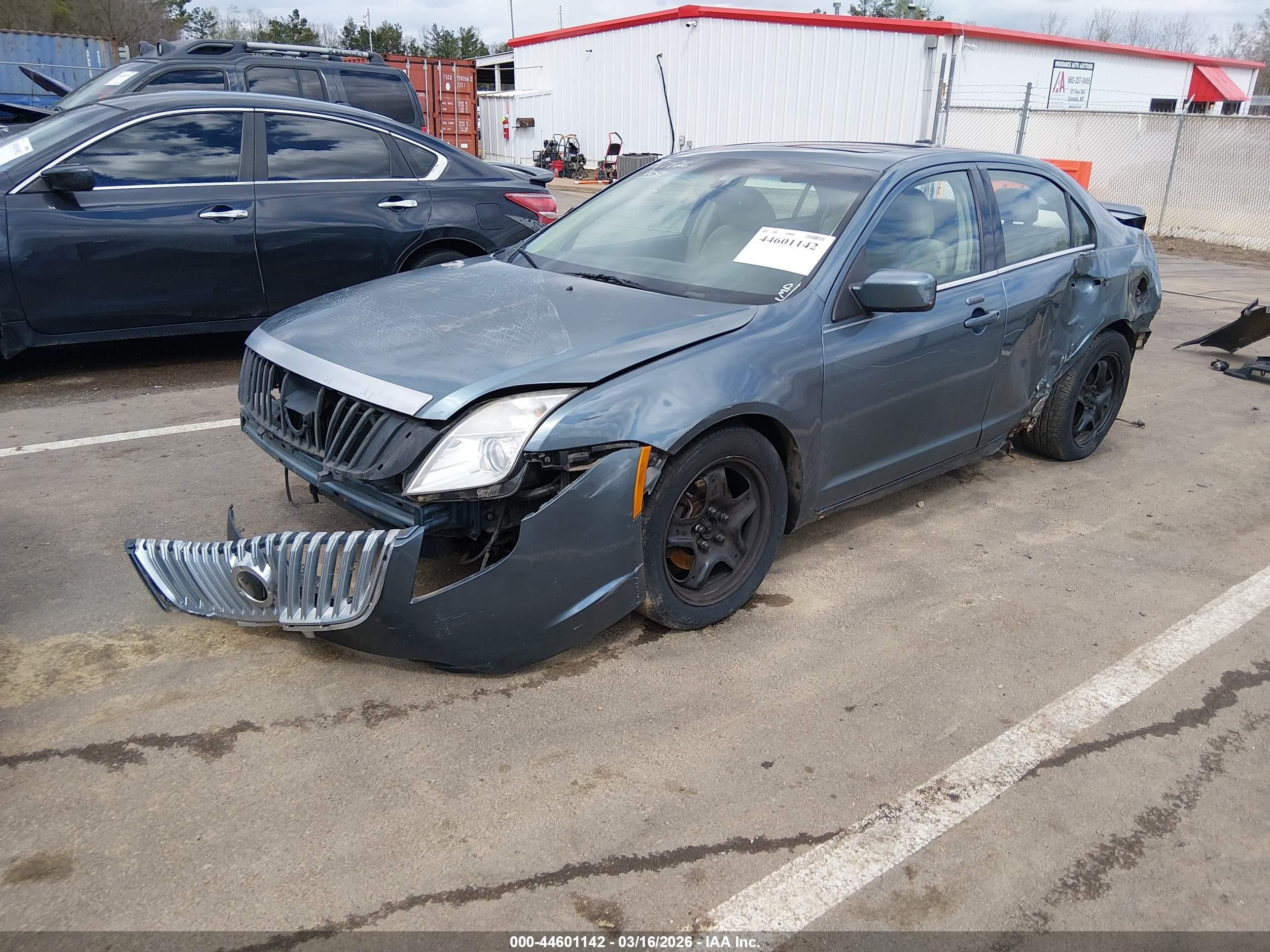 2011 Mercury Milan Синий vin: 3MEHM0HA8BR601310