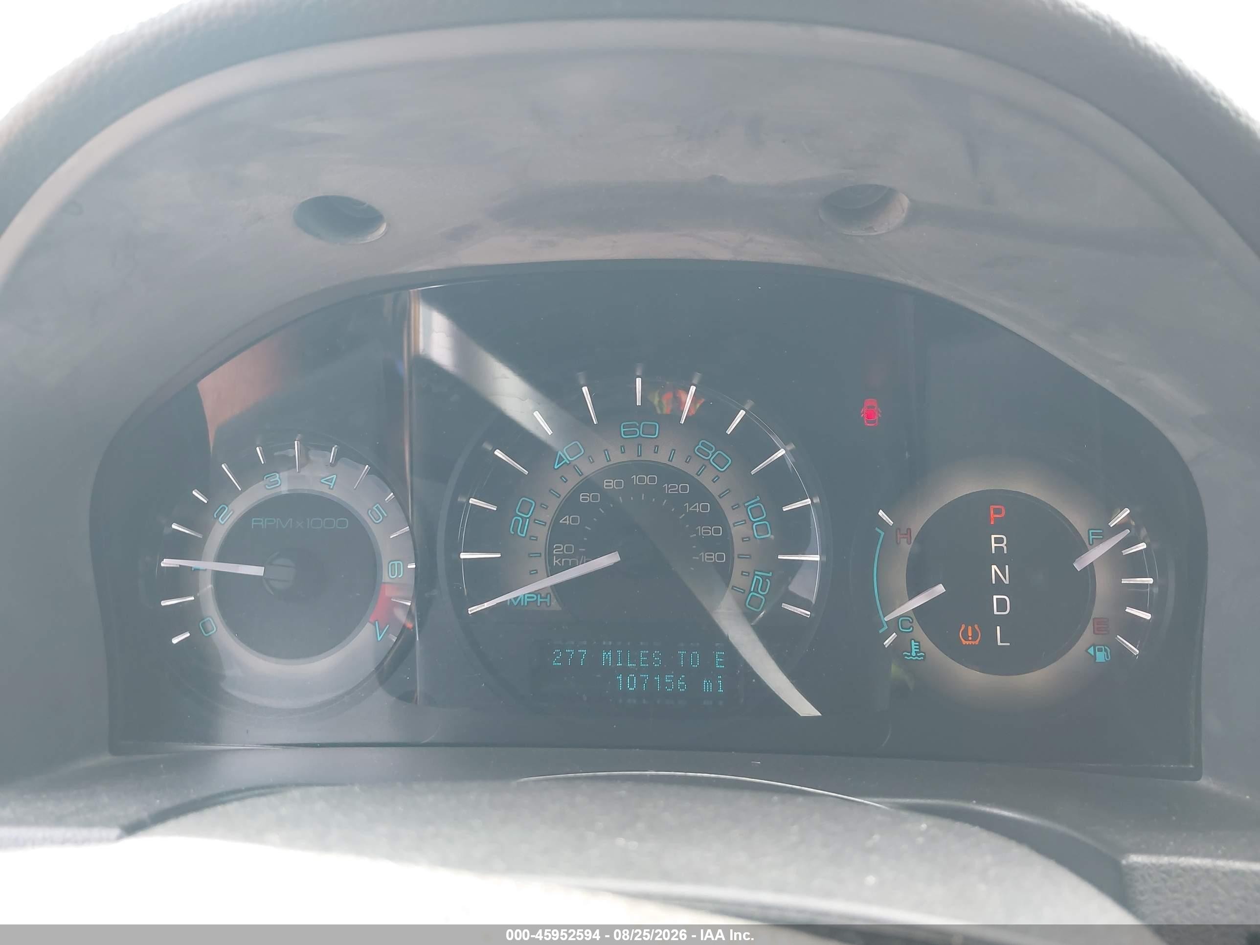 2010 Mercury Milan   Blue vin: 3MEHM0HA9AR637294