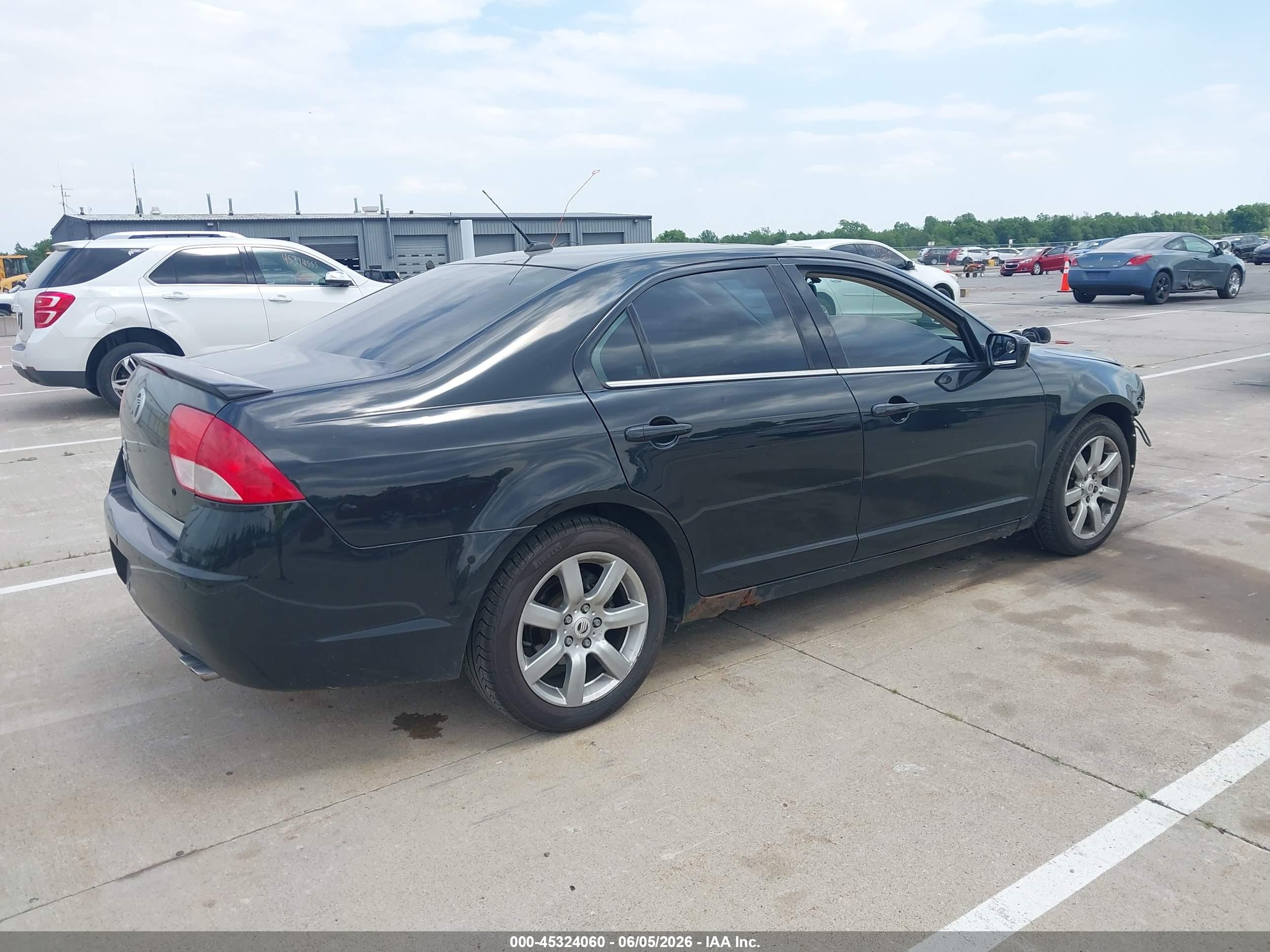 2010 Mercury Milan Premier Черный vin: 3MEHM0JA1AR615980