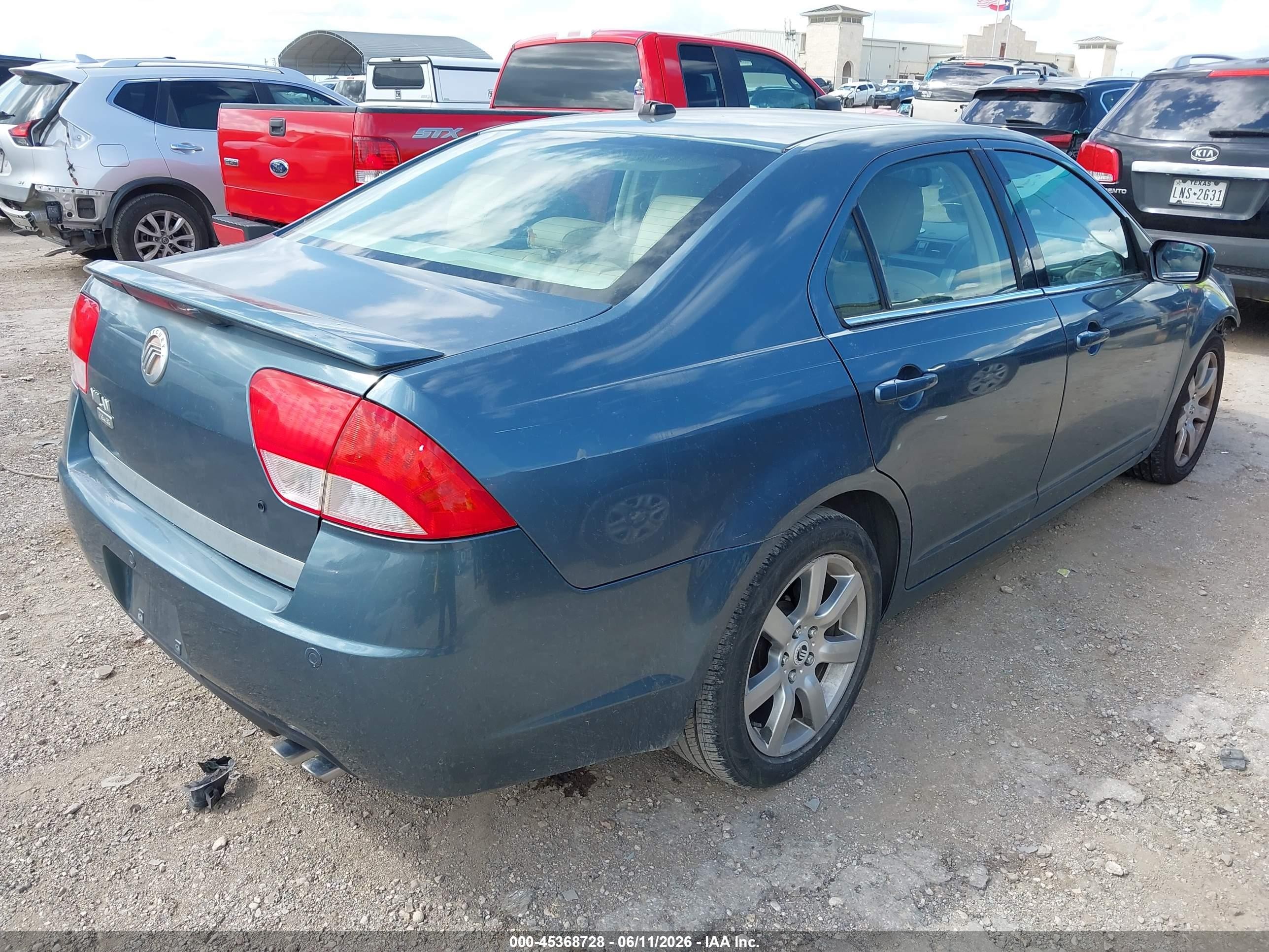 2011 Mercury Milan Premier Light Blue vin: 3MEHM0JA1BR601689