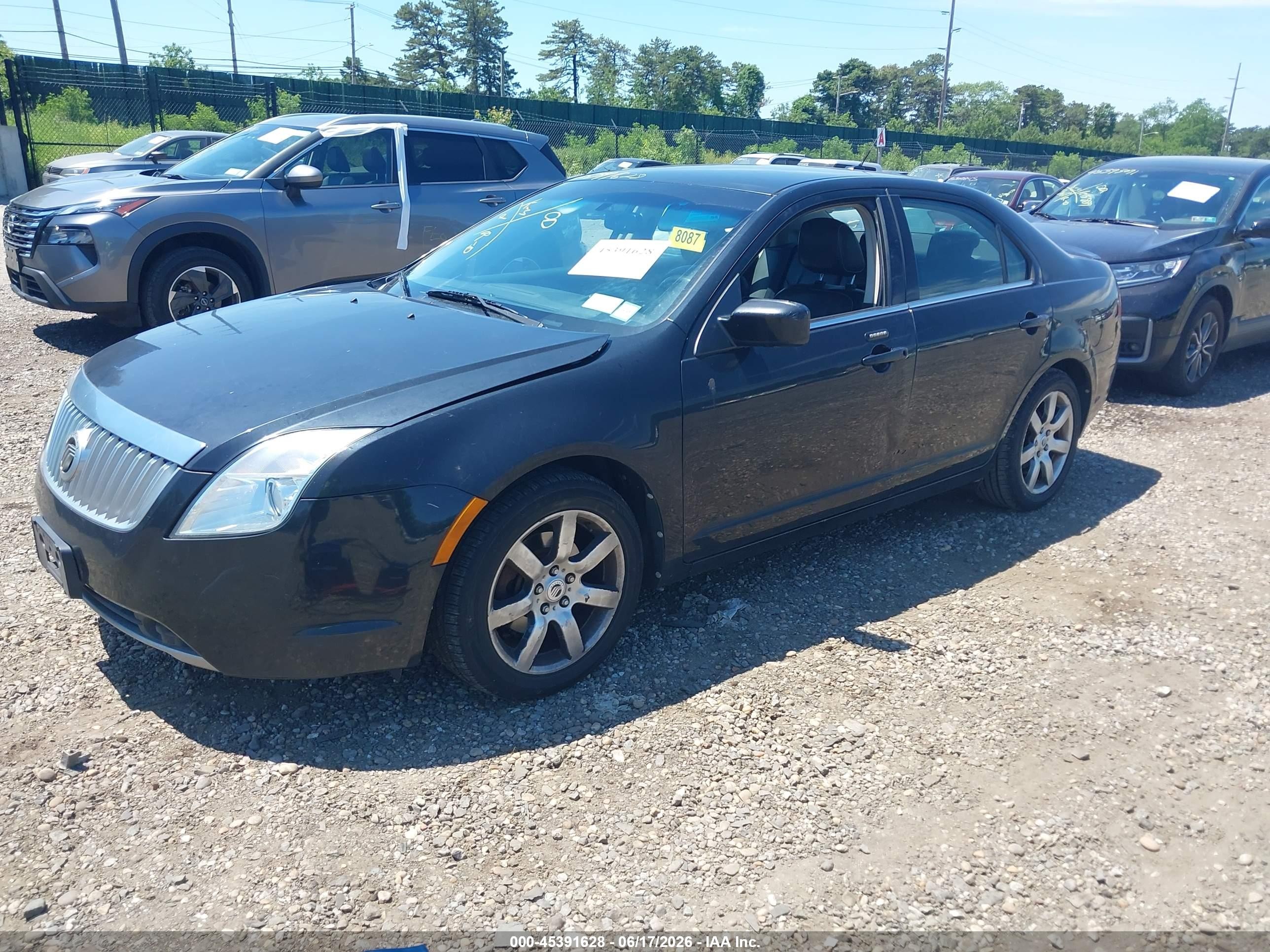 2010 Mercury Milan Premier Dark Blue vin: 3MEHM0JA2AR642105