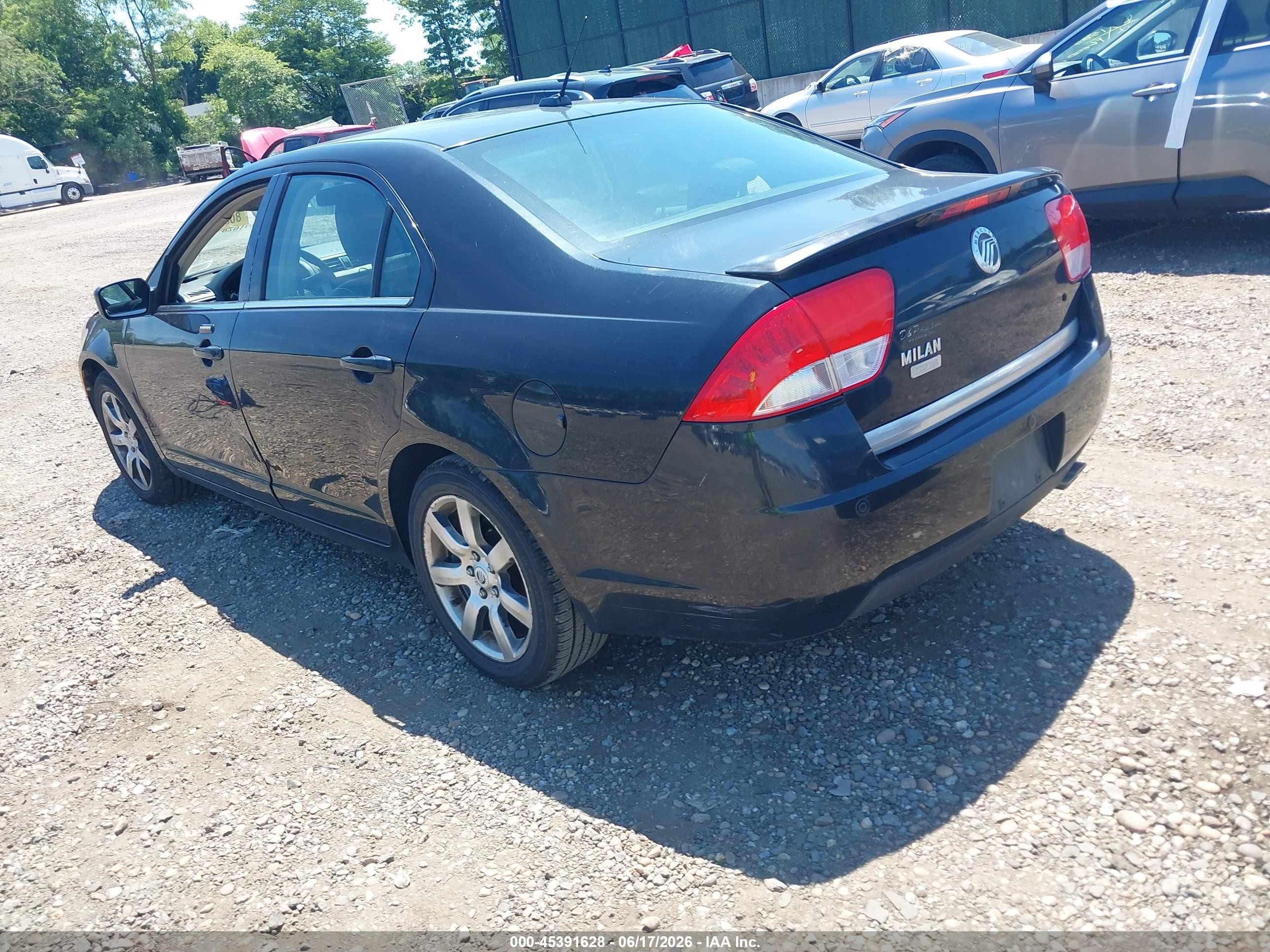 2010 Mercury Milan Premier Dark Blue vin: 3MEHM0JA2AR642105