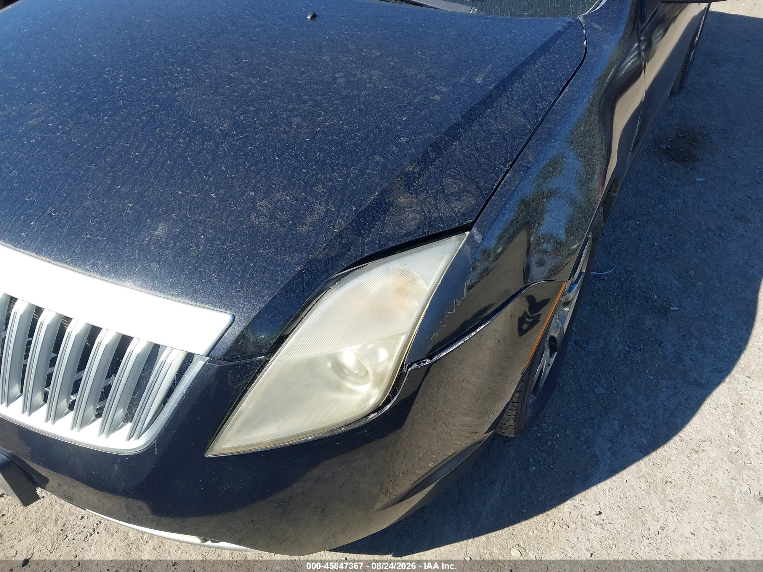 2010 Mercury Milan Premier Black vin: 3MEHM0JA8AR600652