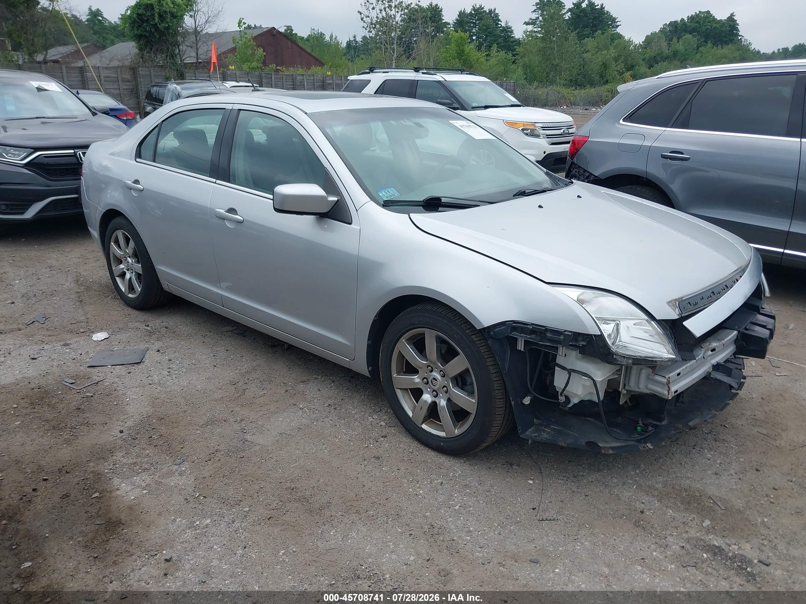 2010 Mercury Milan Premier Silver vin: 3MEHM0JA8AR627592