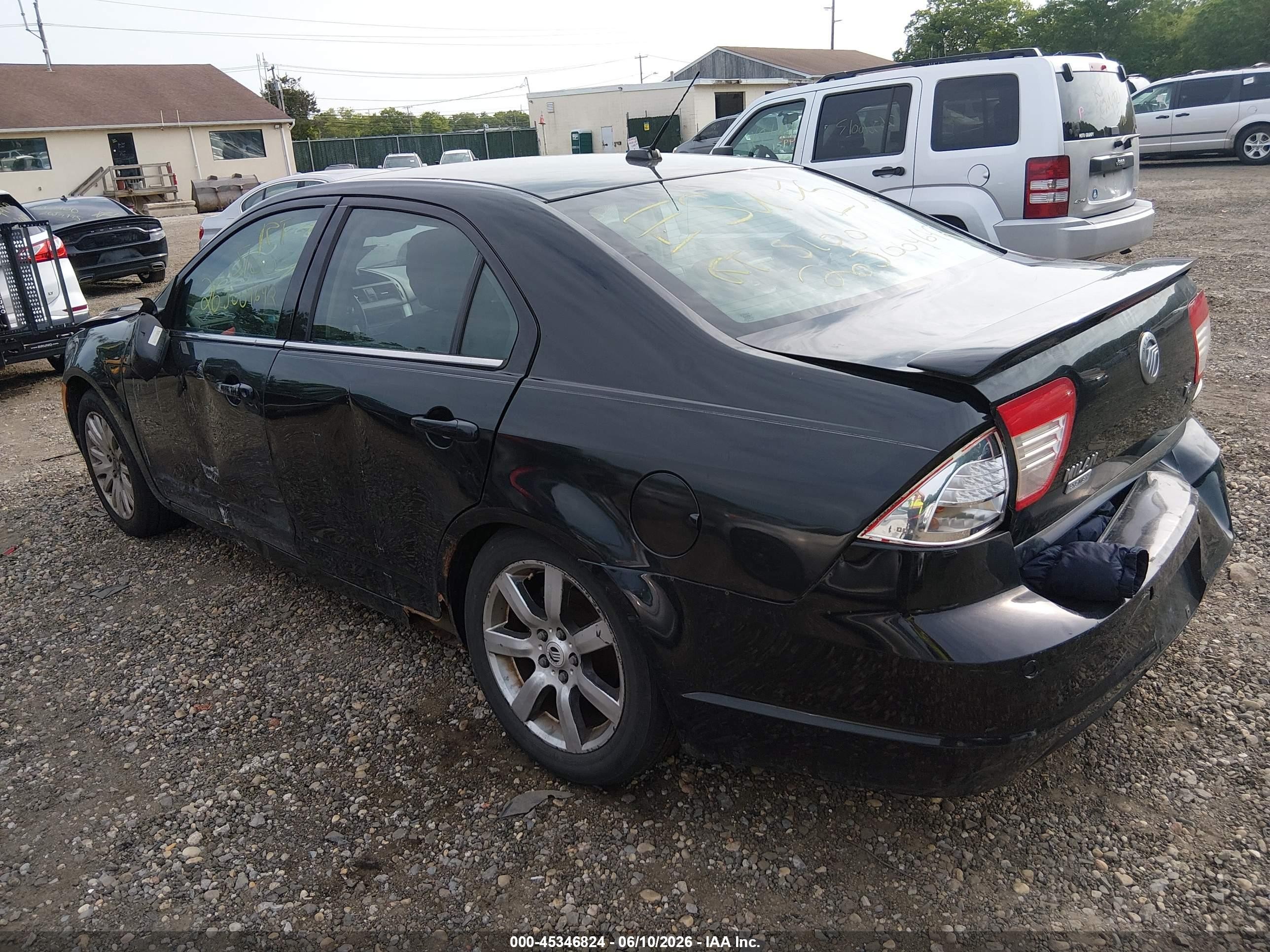 2010 Mercury Milan Premier Black vin: 3MEHM0JA8AR636289