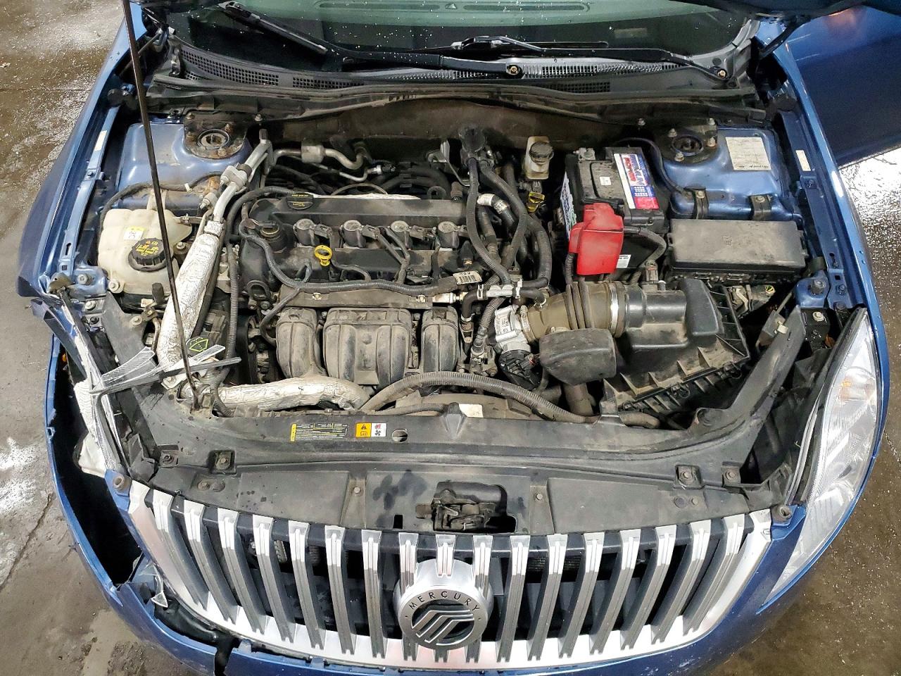 2010 Mercury Milan Premier Blue vin: 3MEHM0JA9AR620215