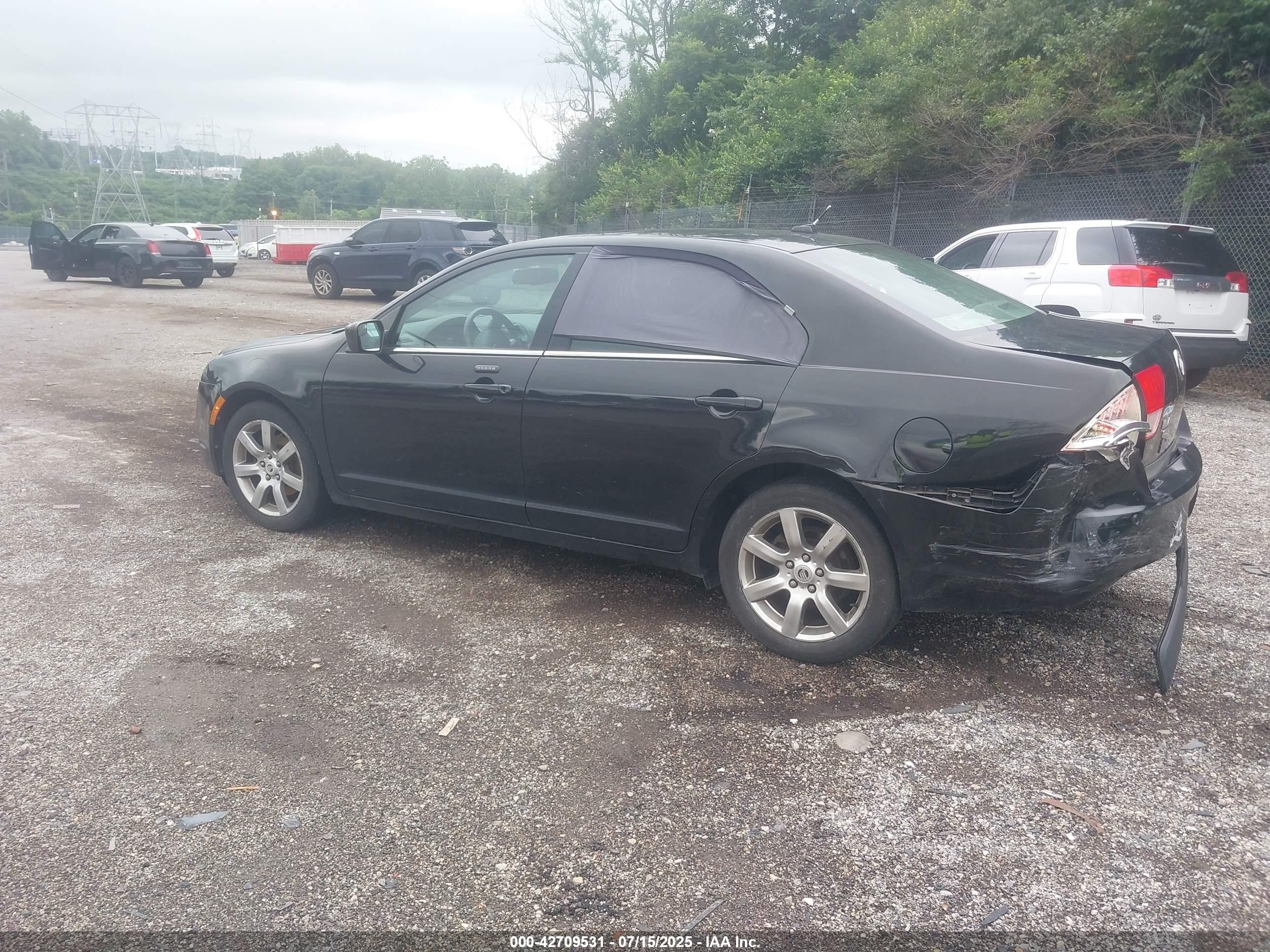 2011 Mercury Milan Premier Black vin: 3MEHM0JAXBR603487