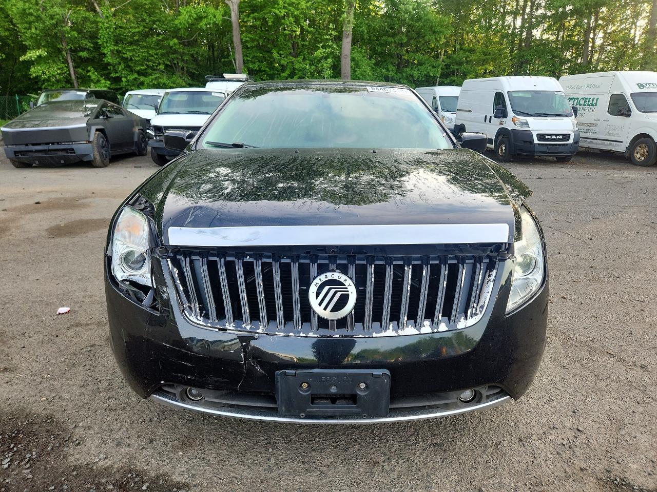 2010 Mercury Milan Black vin: 3MEHM0JG0AR652149