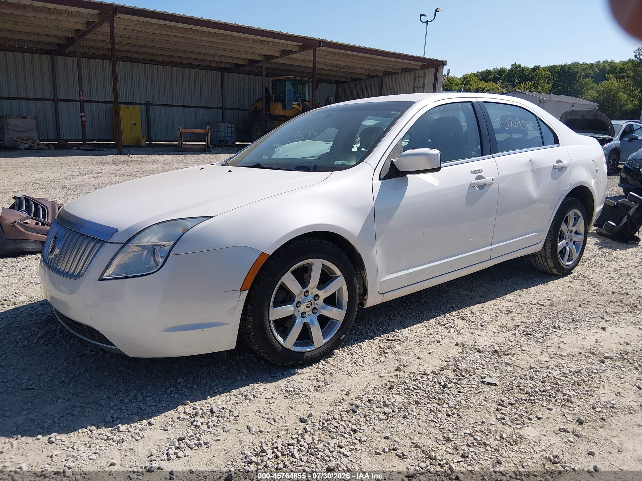 2011 Mercury Milan Premier White vin: 3MEHM0JG2BR604508
