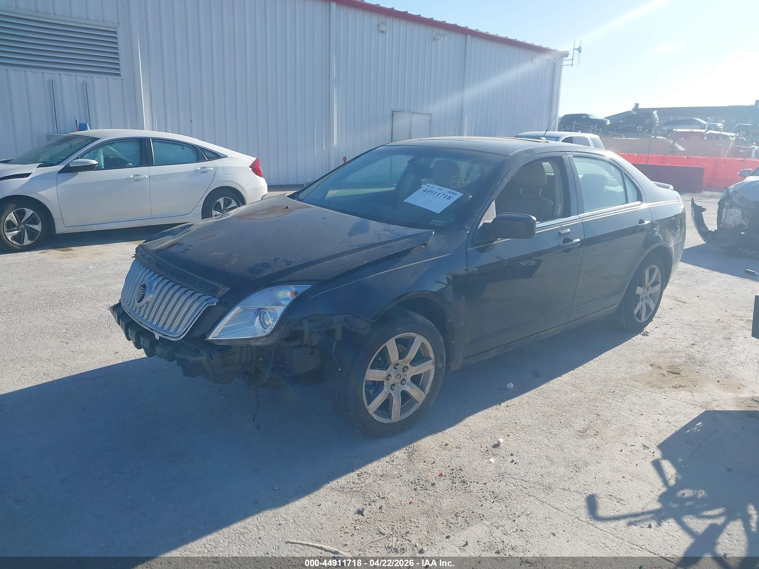 2010 Mercury Milan Premier Black vin: 3MEHM0JG3AR632266