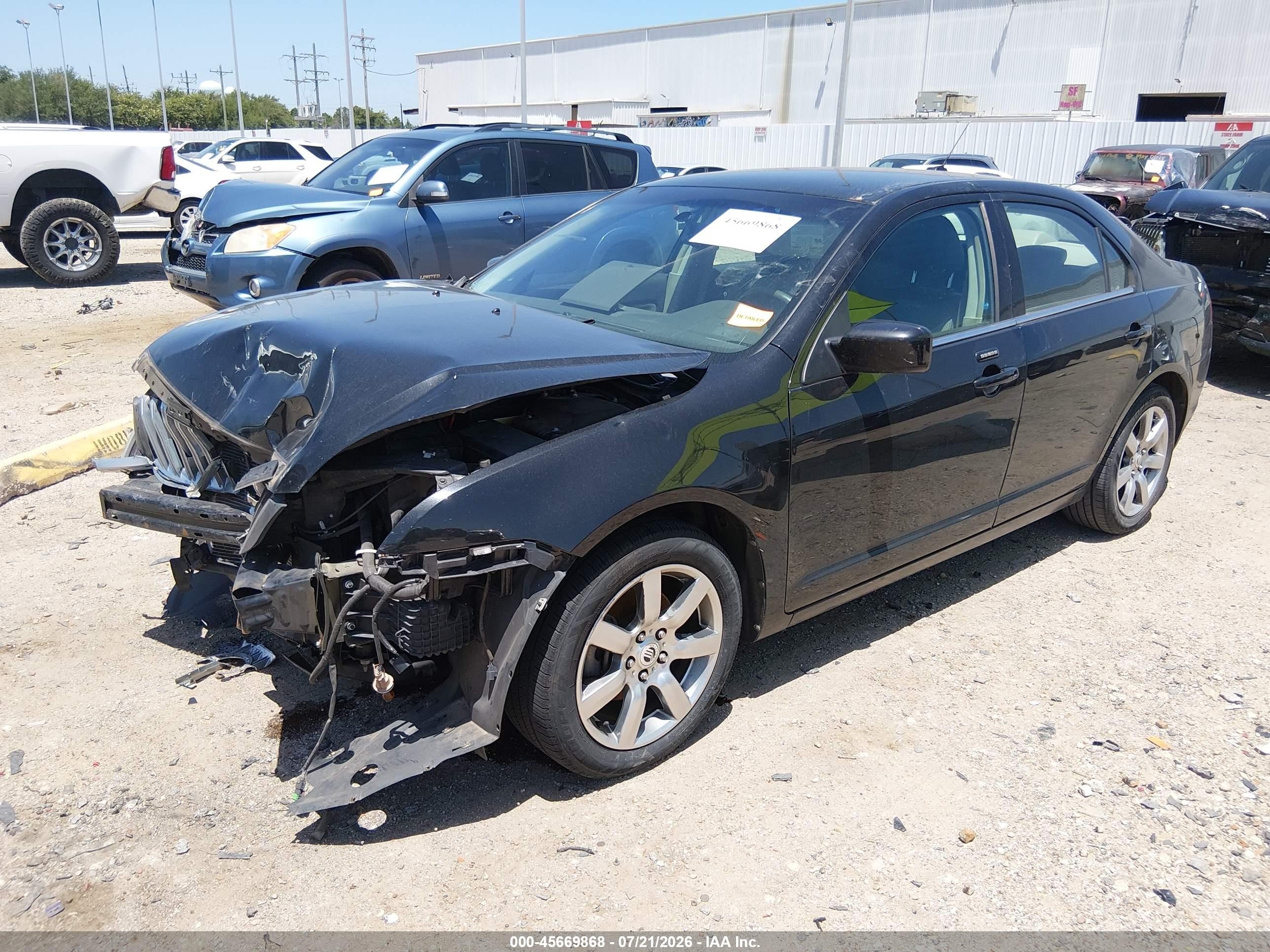 2010 Mercury Milan Premier Black vin: 3MEHM0JG3AR660570
