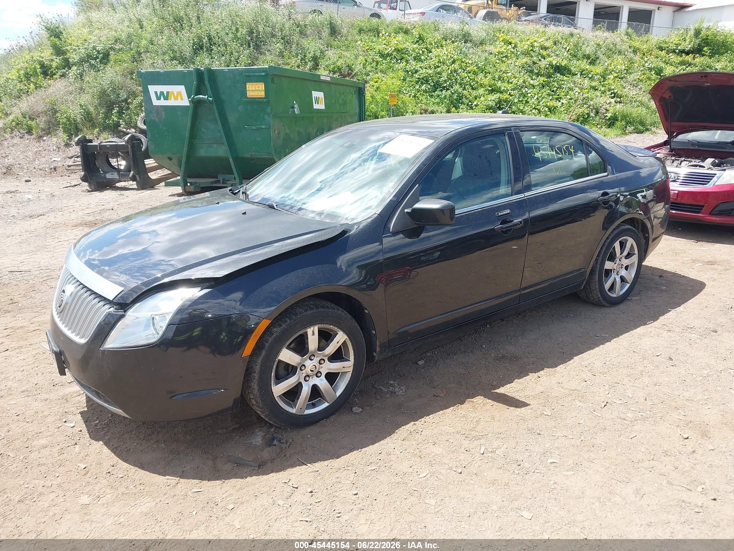 2011 Mercury Milan Premier Black vin: 3MEHM0JG3BR600645