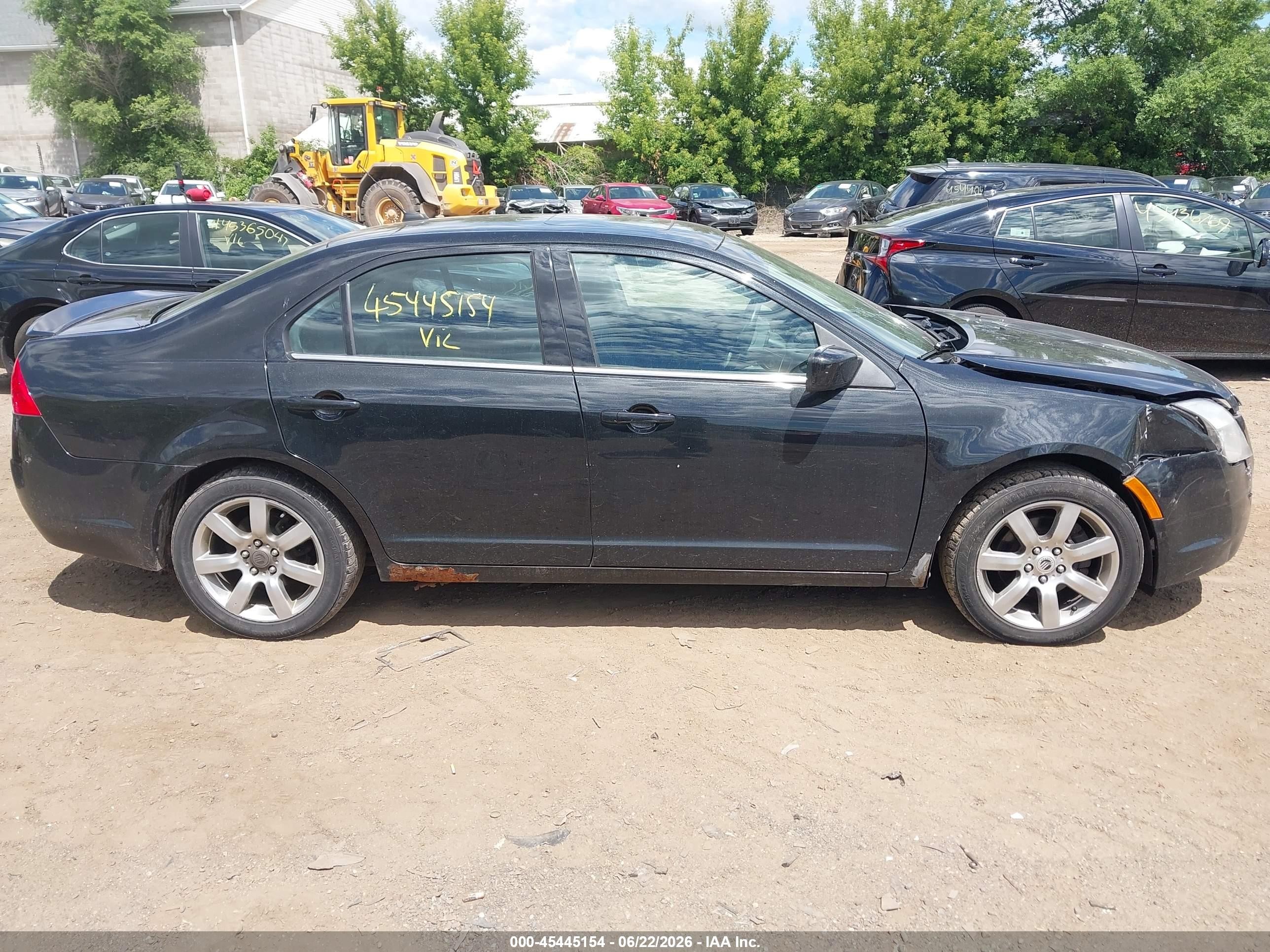 2011 Mercury Milan Premier Black vin: 3MEHM0JG3BR600645