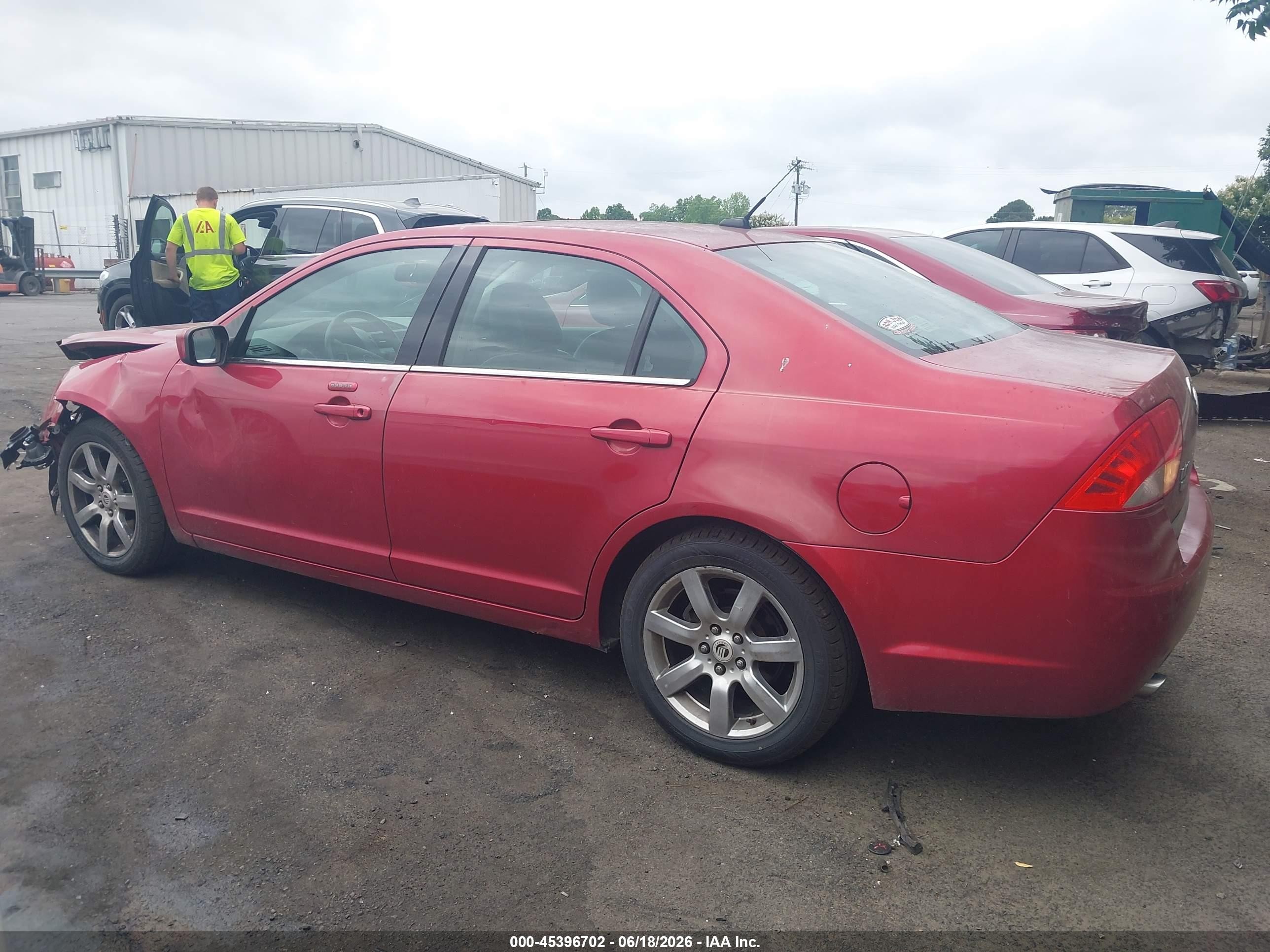 2010 Mercury Milan Premier Red vin: 3MEHM0JG5AR653071