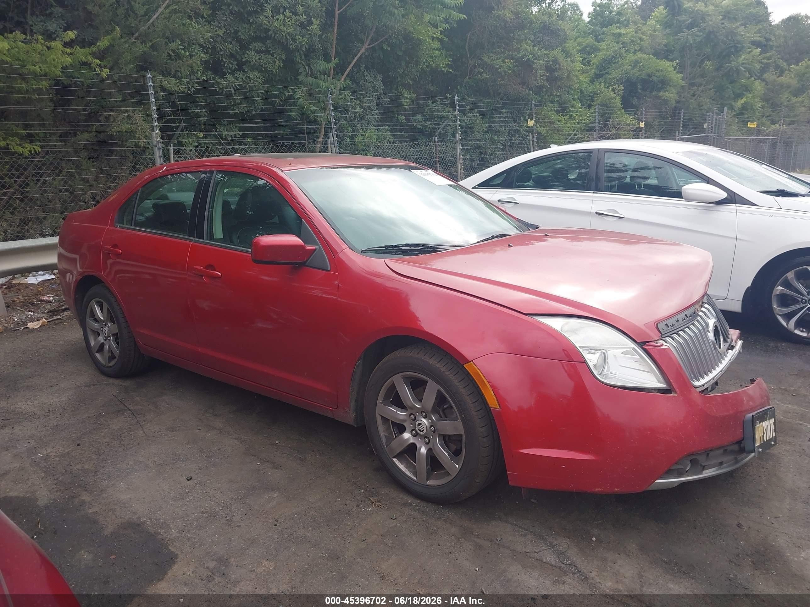 2010 Mercury Milan Premier Red vin: 3MEHM0JG5AR653071