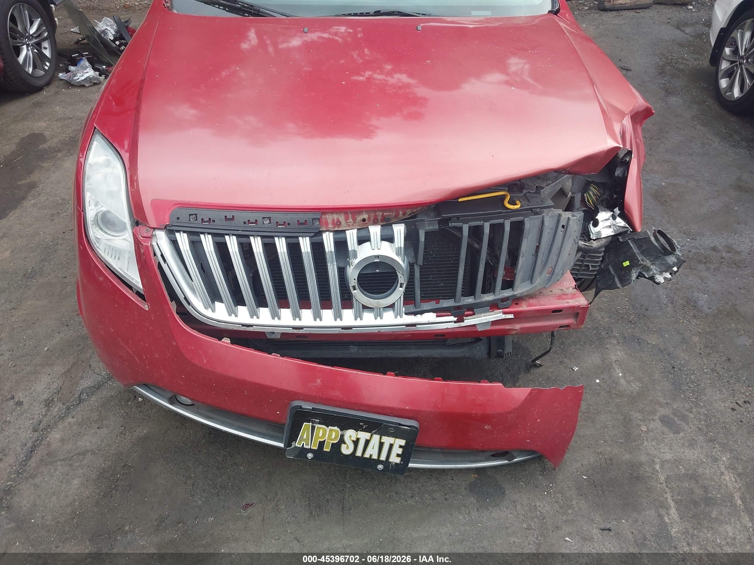 2010 Mercury Milan Premier Red vin: 3MEHM0JG5AR653071