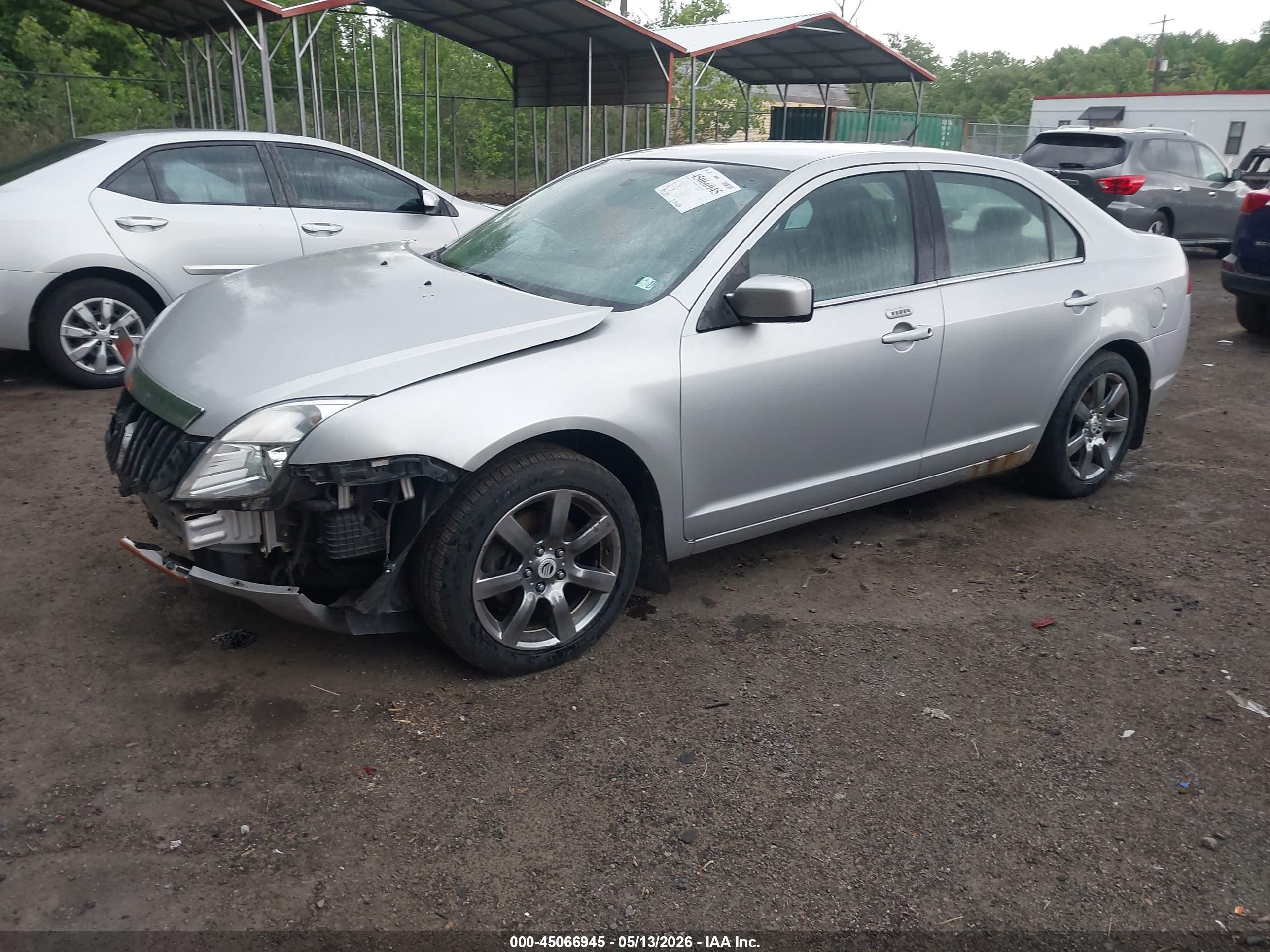 2010 Mercury Milan Premier Silver vin: 3MEHM0JG6AR659154