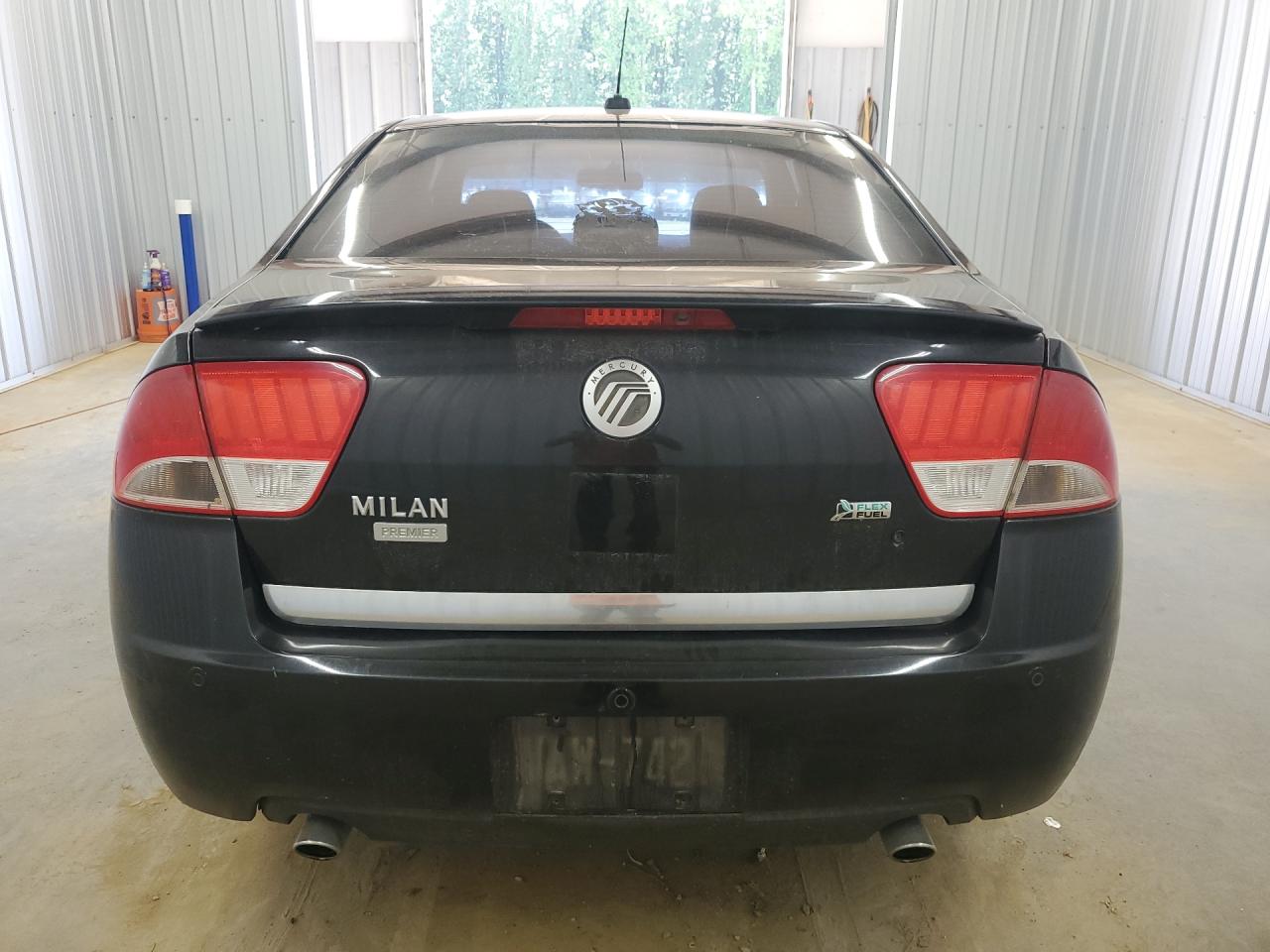 2010 Mercury Milan Premier Black vin: 3MEHM0JGXAR623967 Damage: Rear Bumper, Multiple Scratches Light, 10 Or More