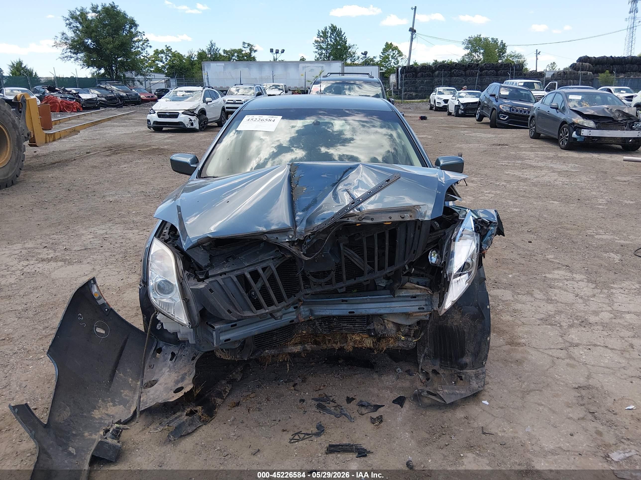 2011 Mercury Milan Premier Light Blue vin: 3MEHM0JGXBR605292