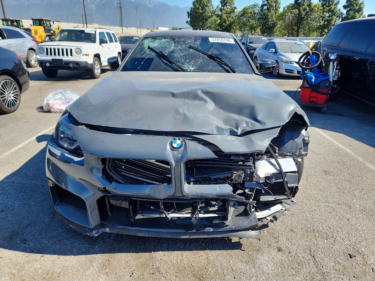 2025 Bmw M2 Серый vin: 3MF23DM00S8F12817