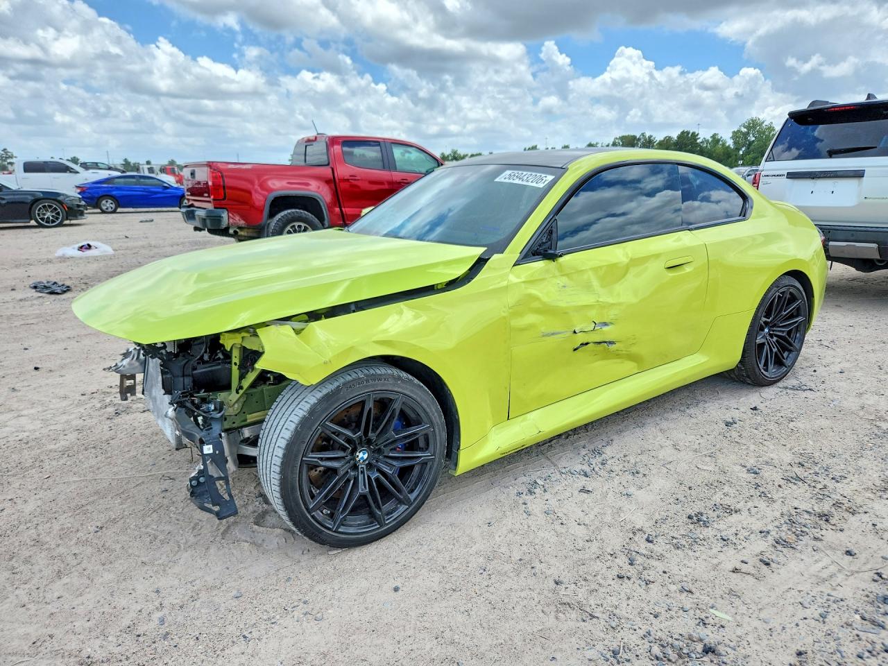 2026 Bmw M2 Yellow vin: 3MF23DM03T8F98643